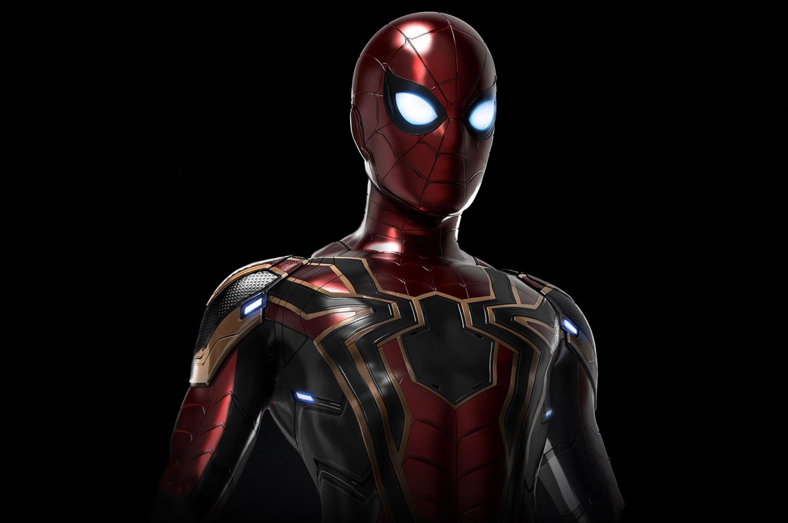 2560x1700 Iron Spider Suit Avengers Infinity War Chromebook Pixel