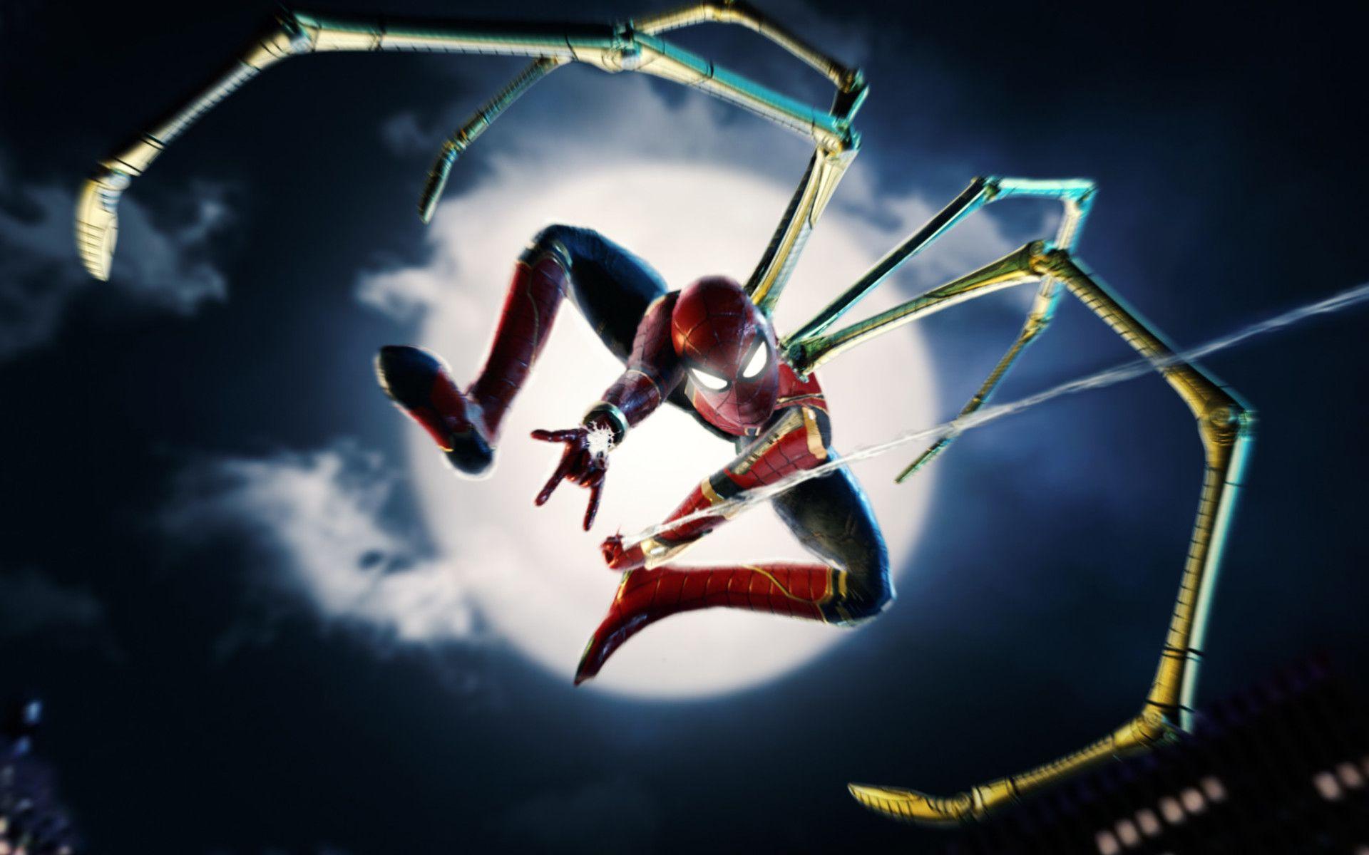 1920x1200 Iron Spider Infinity War 1080P Resolution HD 4k