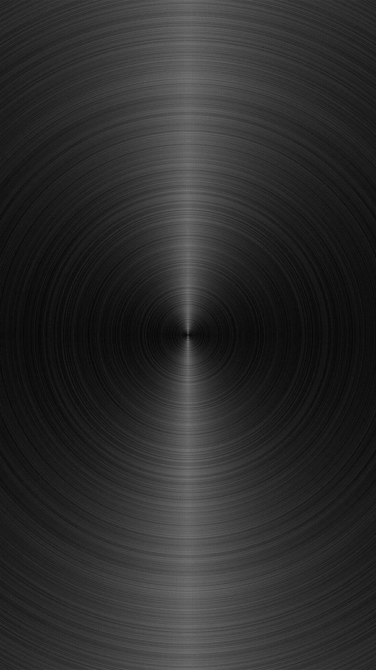 1242x2208 Hình tròn kết cấu hình tròn kim loại Hình nền màu xám đậm