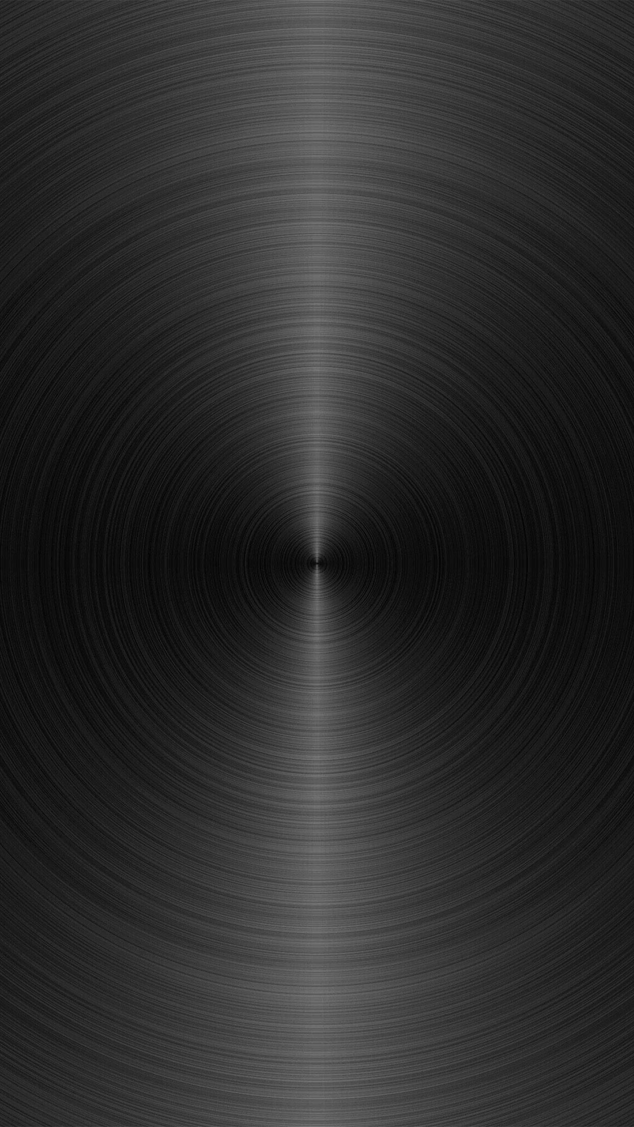 1242x2208 Metal Circle Round Texture Pattern Dark Gray Wallpaper