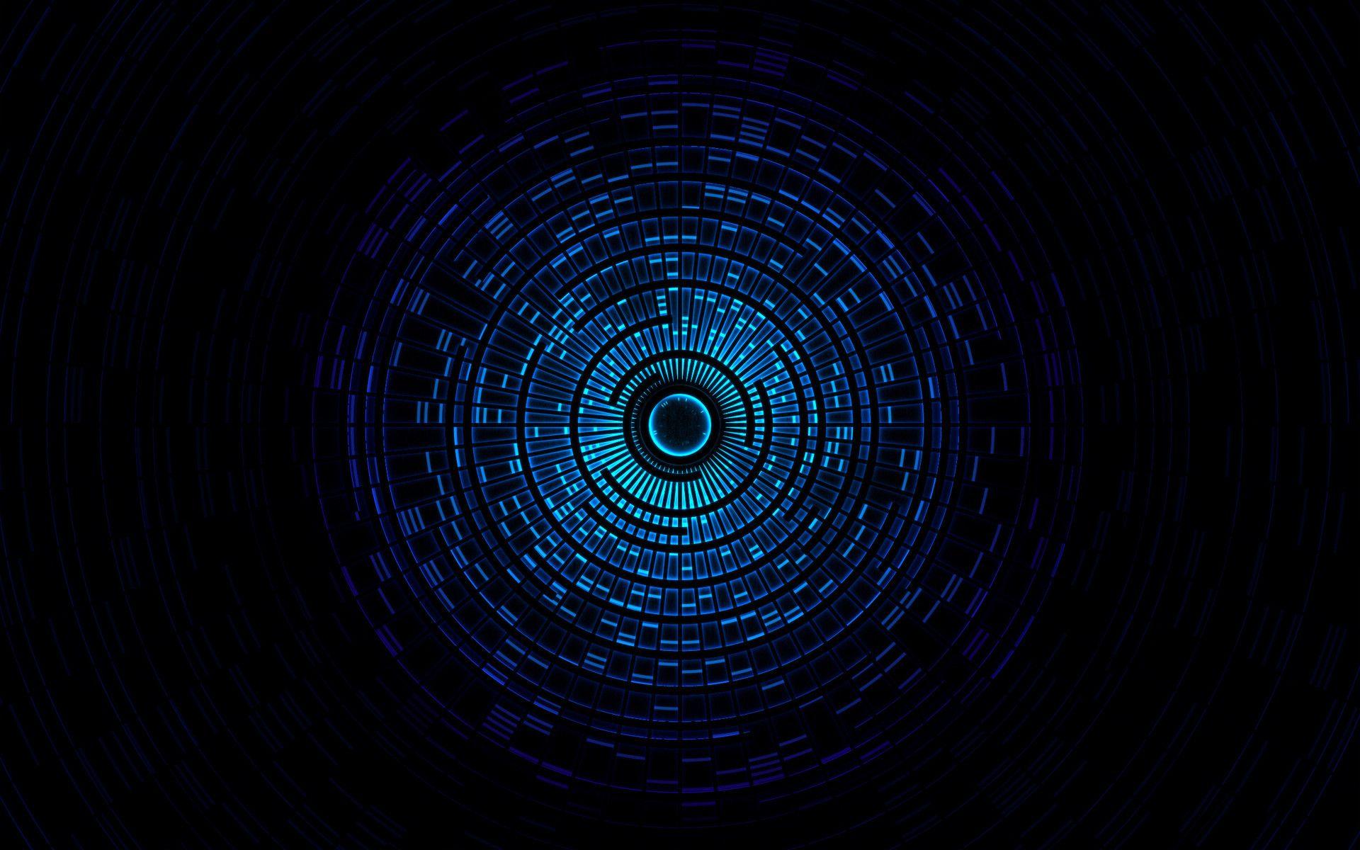 Hình nền 1920x1200 Blue Circle