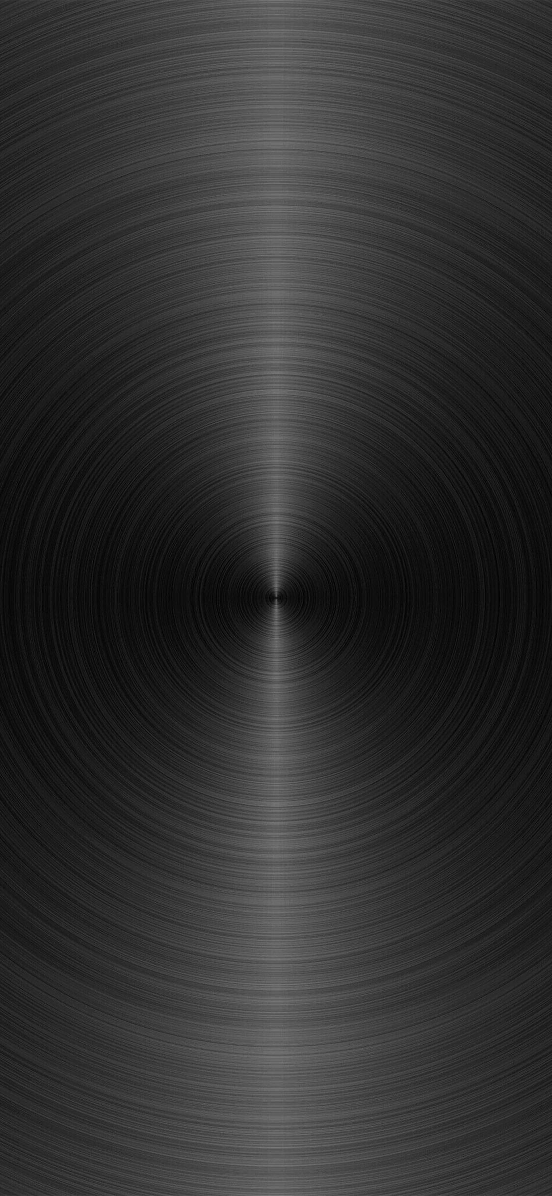 Hình nền iPhone X 1125x2436.  vòng tròn kim loại