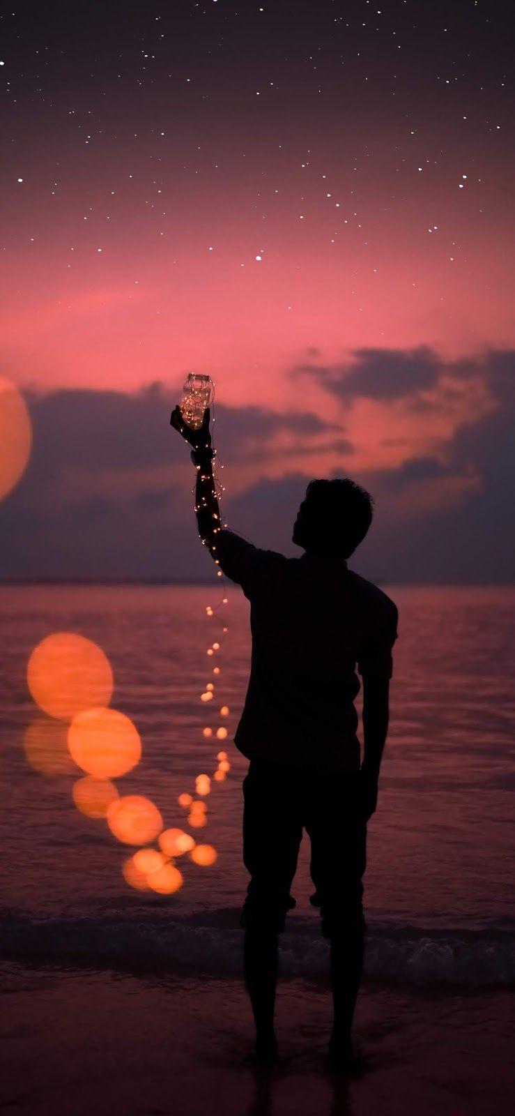 739x1600 Catching stars wallpaper iphone xs max