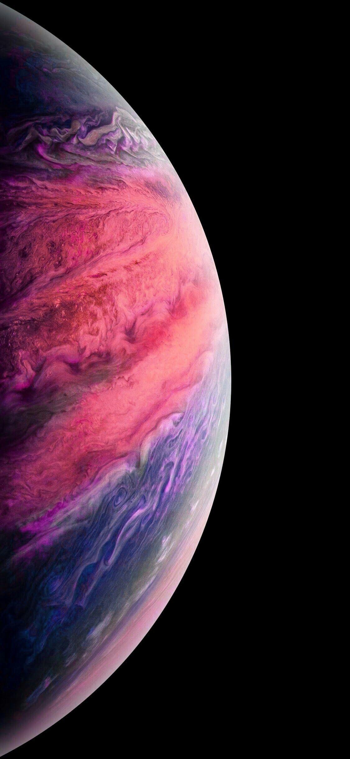1125x2436 iPhone Xs Planet Wallpaper