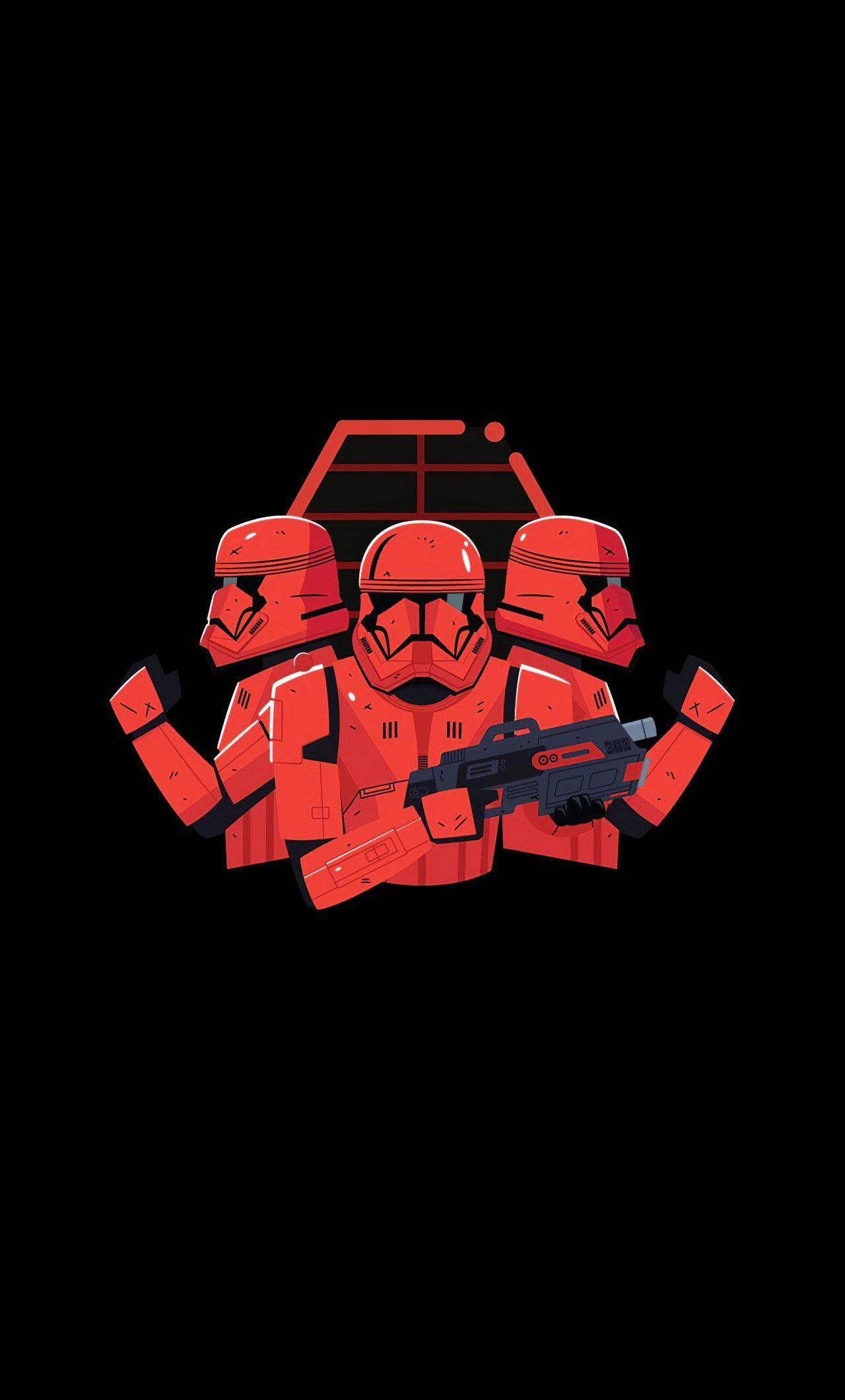 1280x2120 Star Wars Stormtrooper Minimal Art iPhone HD 4k