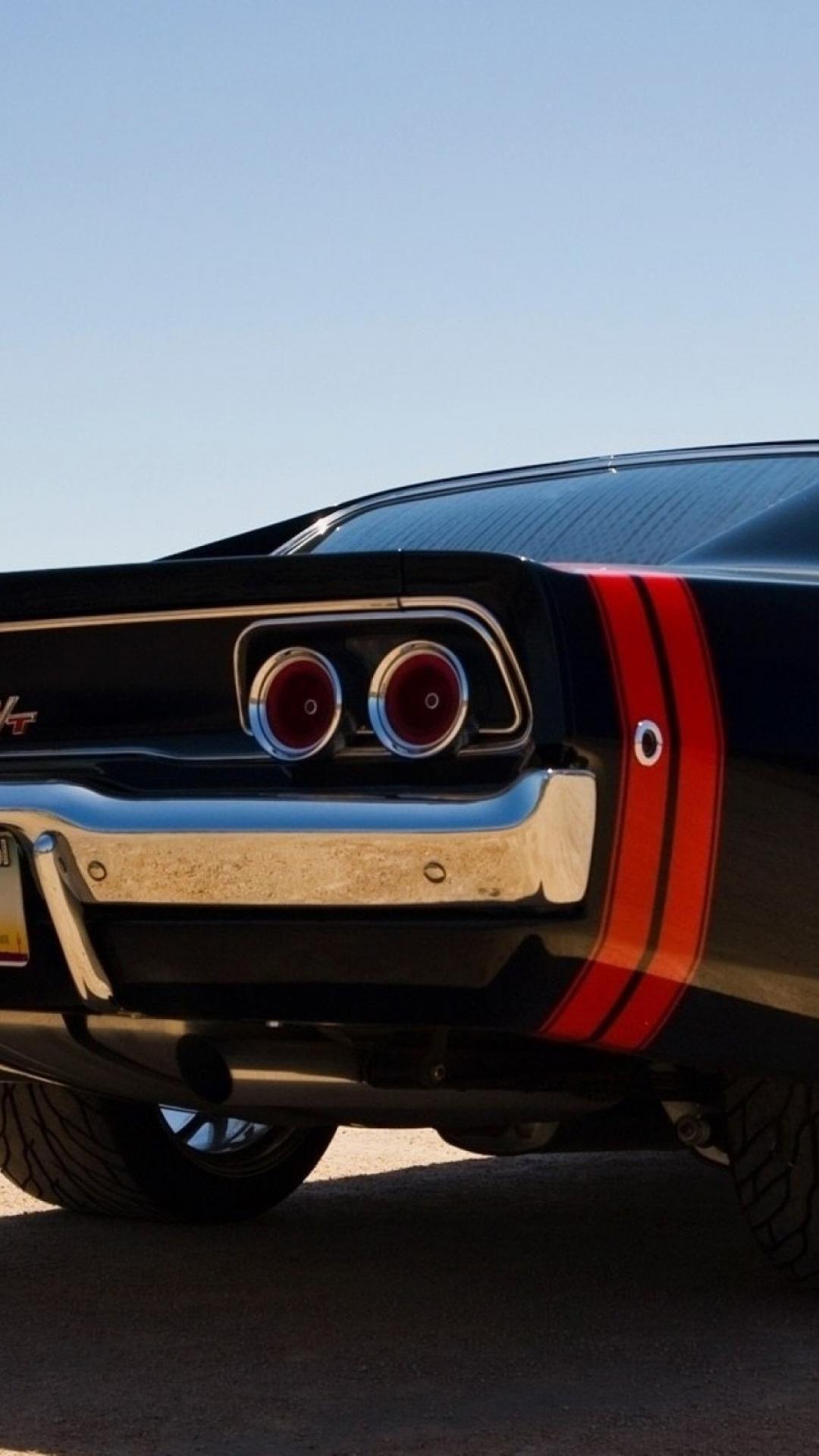 1080x1920 Old muscle cars dodge charger rt vintage car wallpaper