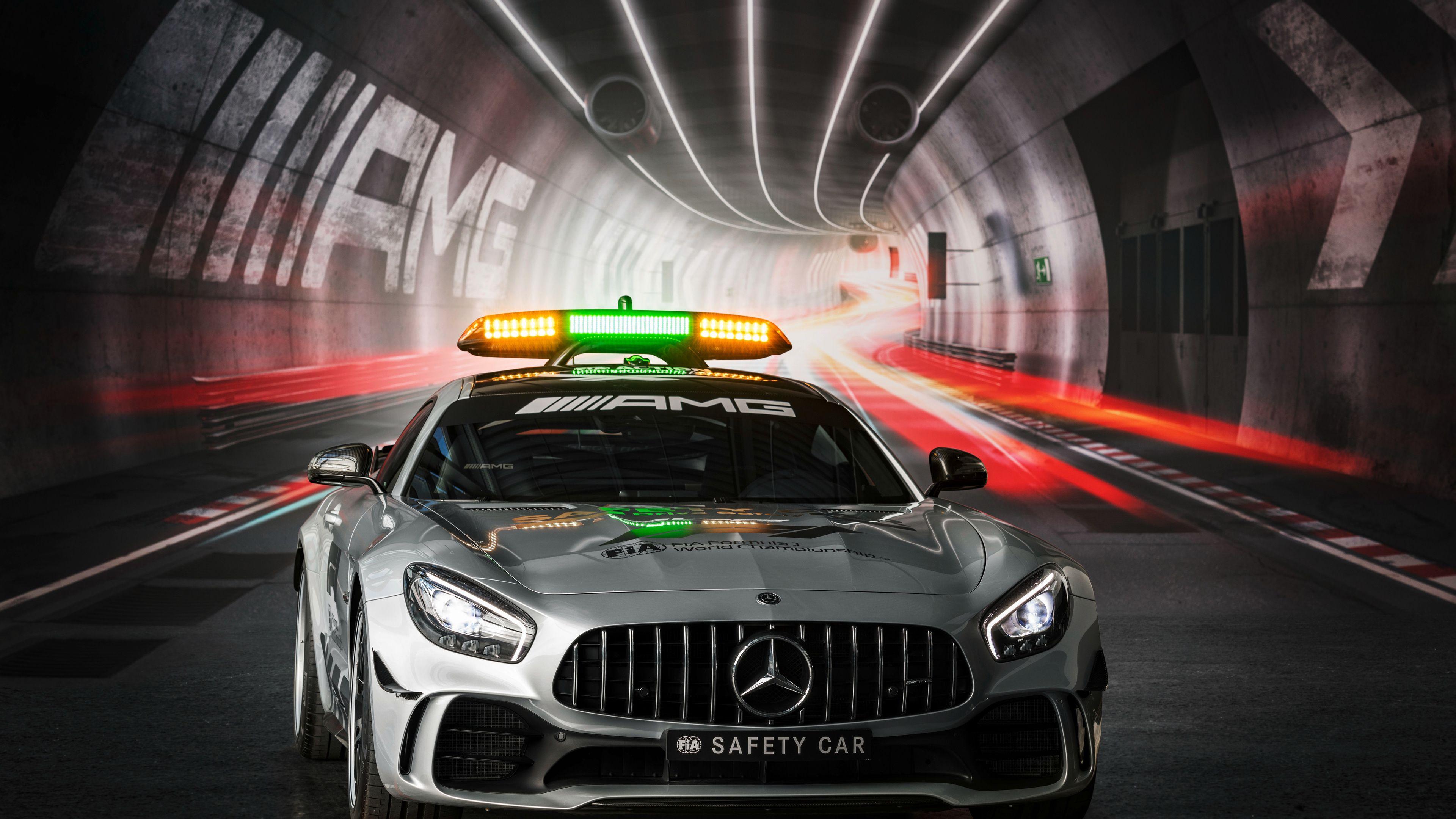 3840x2160 Wallpaper 4k Mercedes AMG GT R F1 Safety Car 2018 cars wallpaper