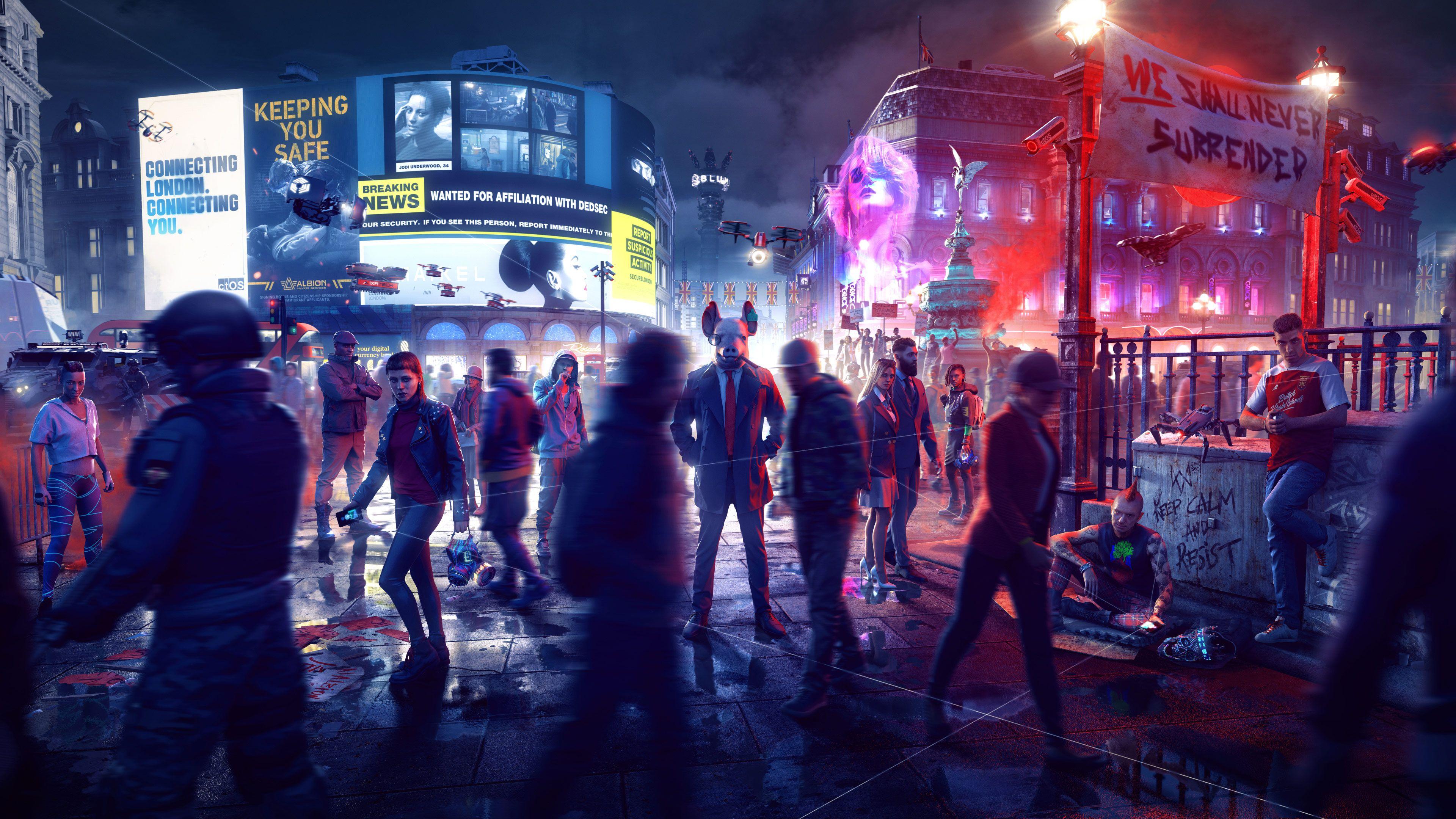 3840x2160 Watch Dogs: Legion Wallpaper in Ultra HDK