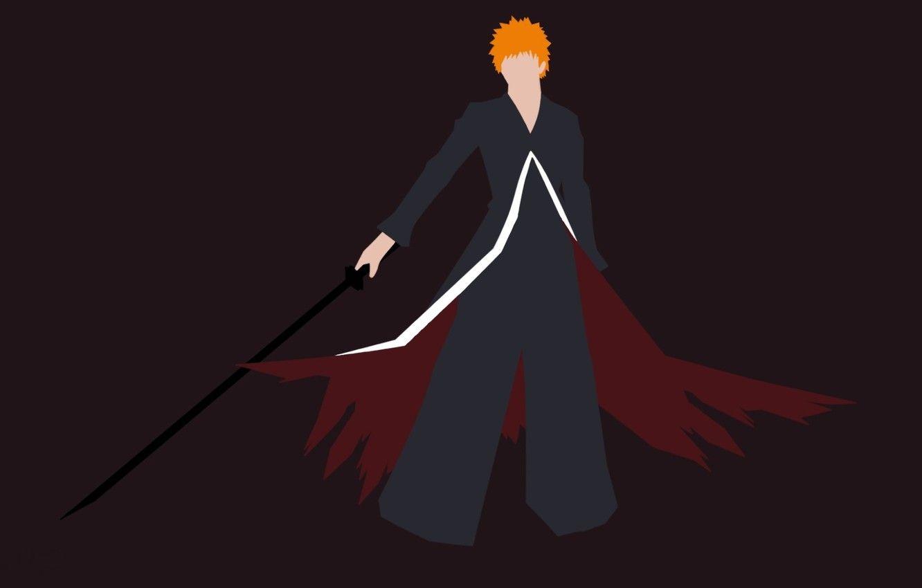 1332x850 Wallpaper sword, game, Bleach, anime, katana, boy, bankai, asian