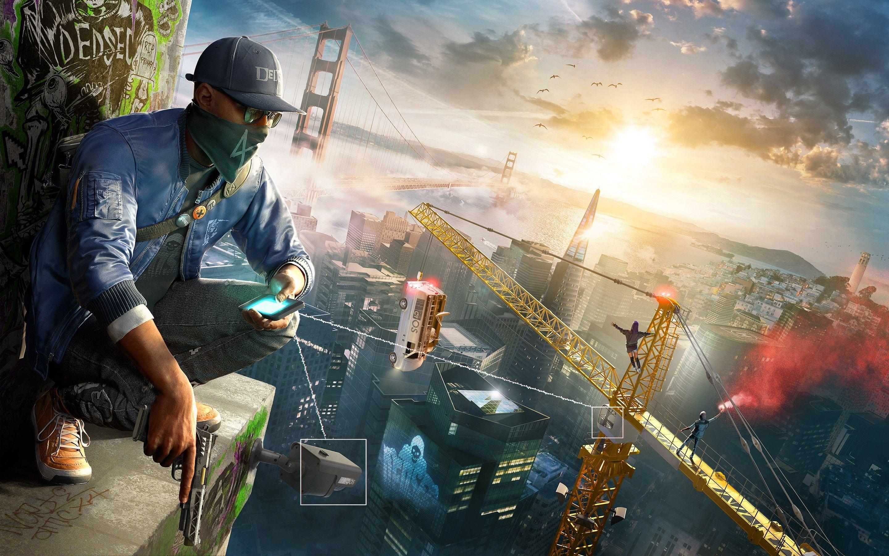 2880x1800 Watch Dogs 2 Game Macbook Pro Retina HD 4k Wallpaper