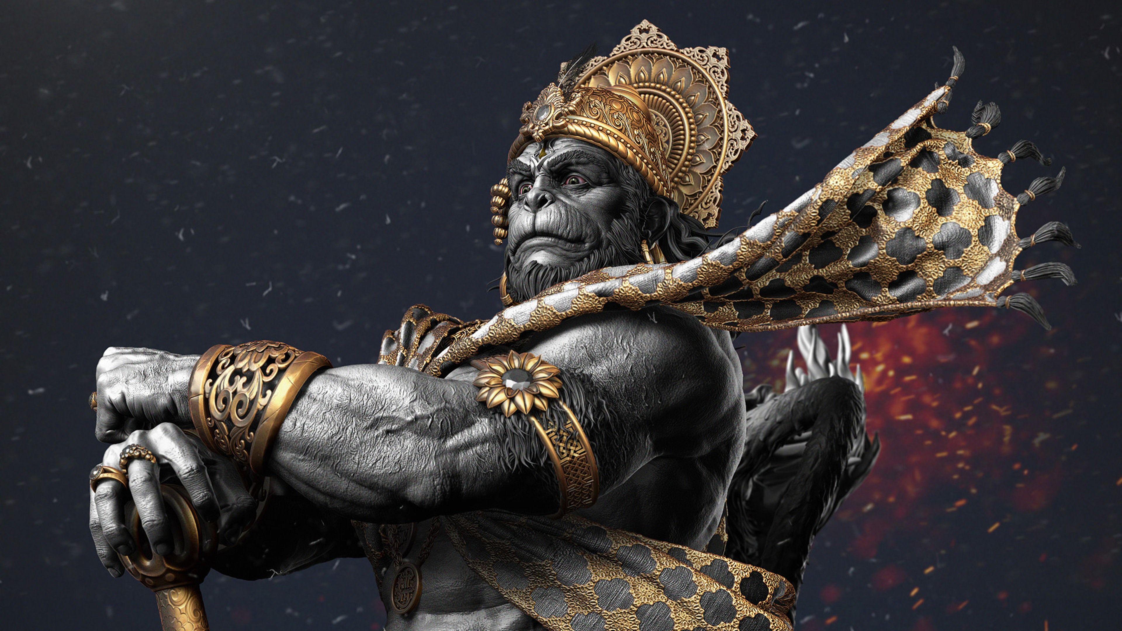 hanuman hd wallpaper 4k download full screen