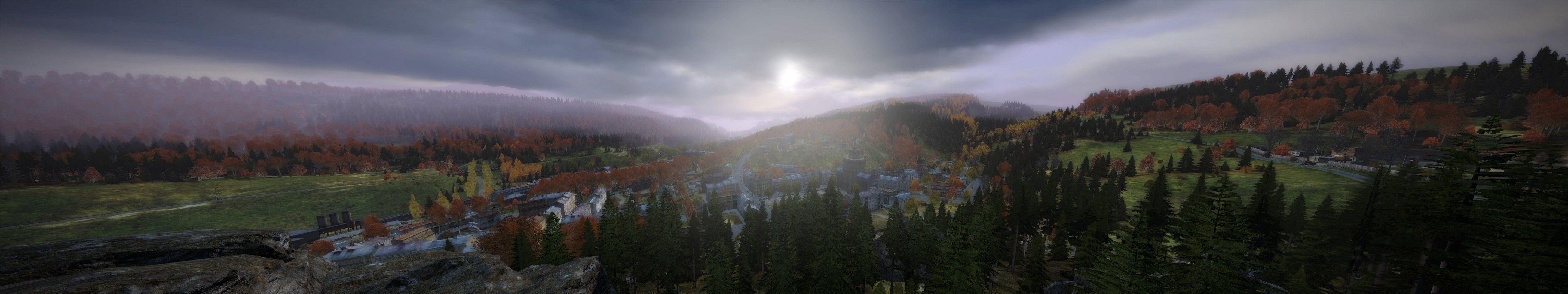 5760x1080 DayZ Novo Town, 5760x1080 Wallpaper