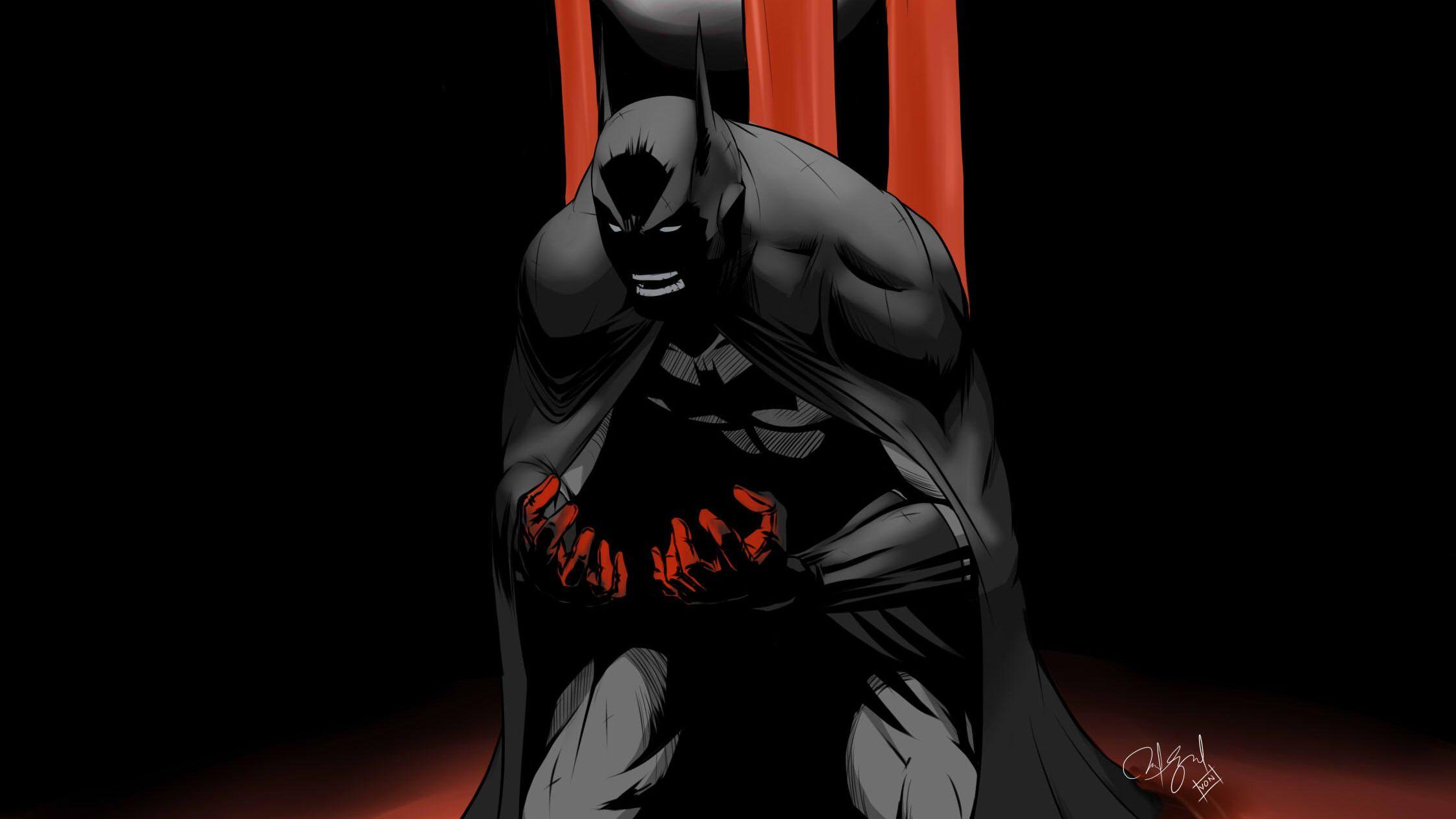 2244x1262 Batman Blood In My Hands, HD Superheroes, 4k Wallpaper, Image