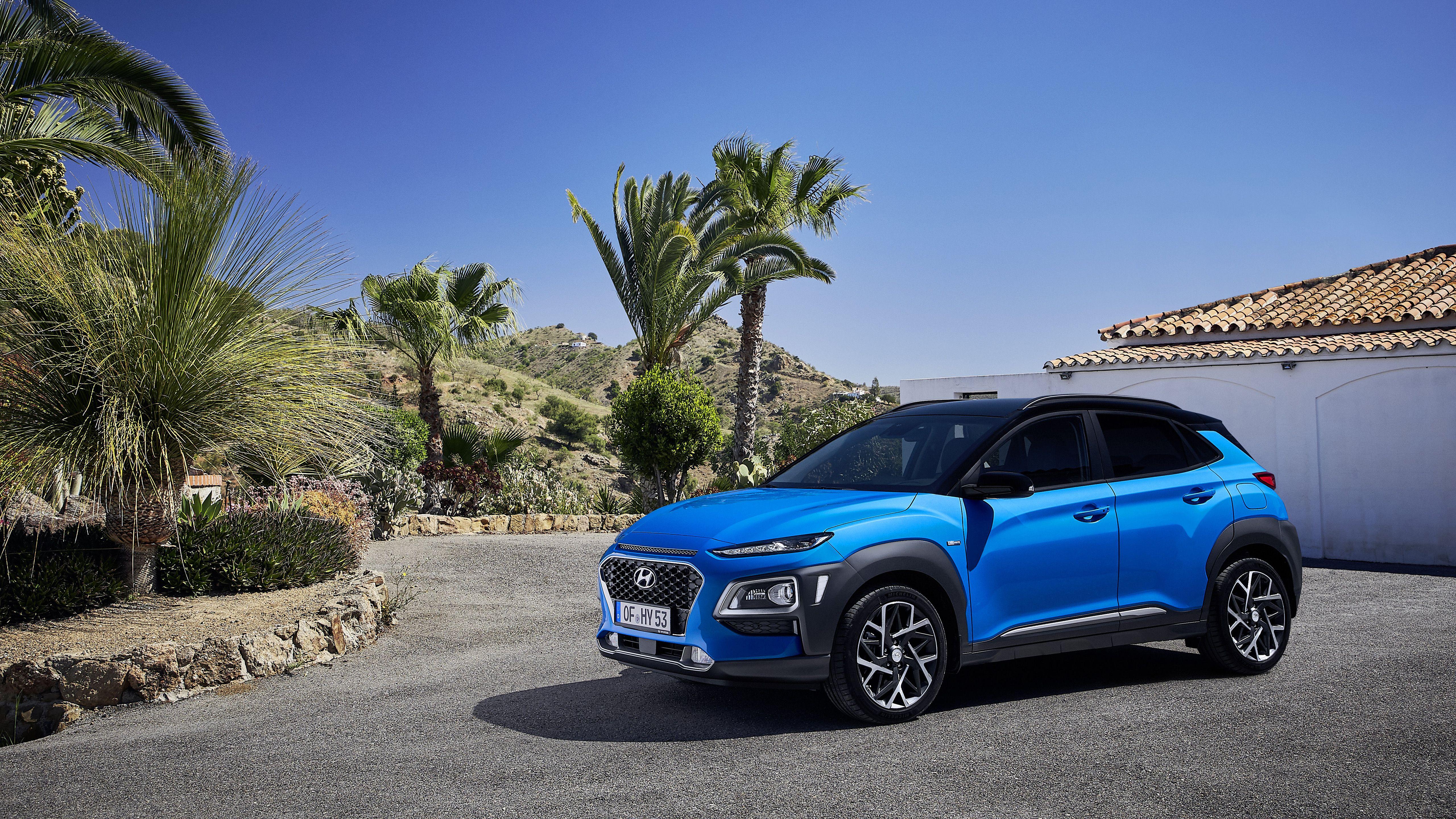 5120x2880 Hyundai Kona Hybrid 2019 4K Wallpaper. HD Car Wallpaper