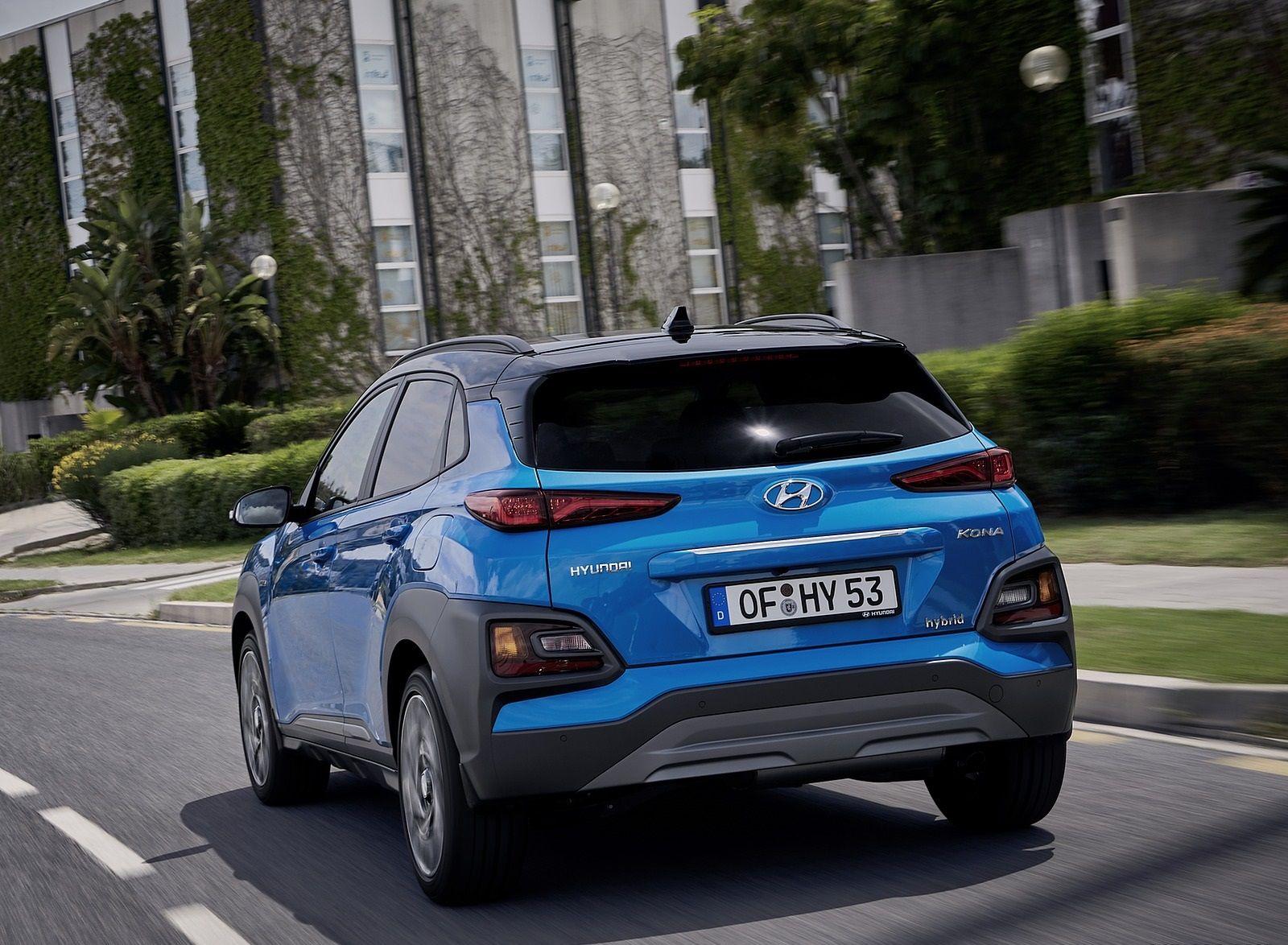 1600x1174 Hyundai Kona Hybrid (Euro Spec) Rear Wallpaper (6)
