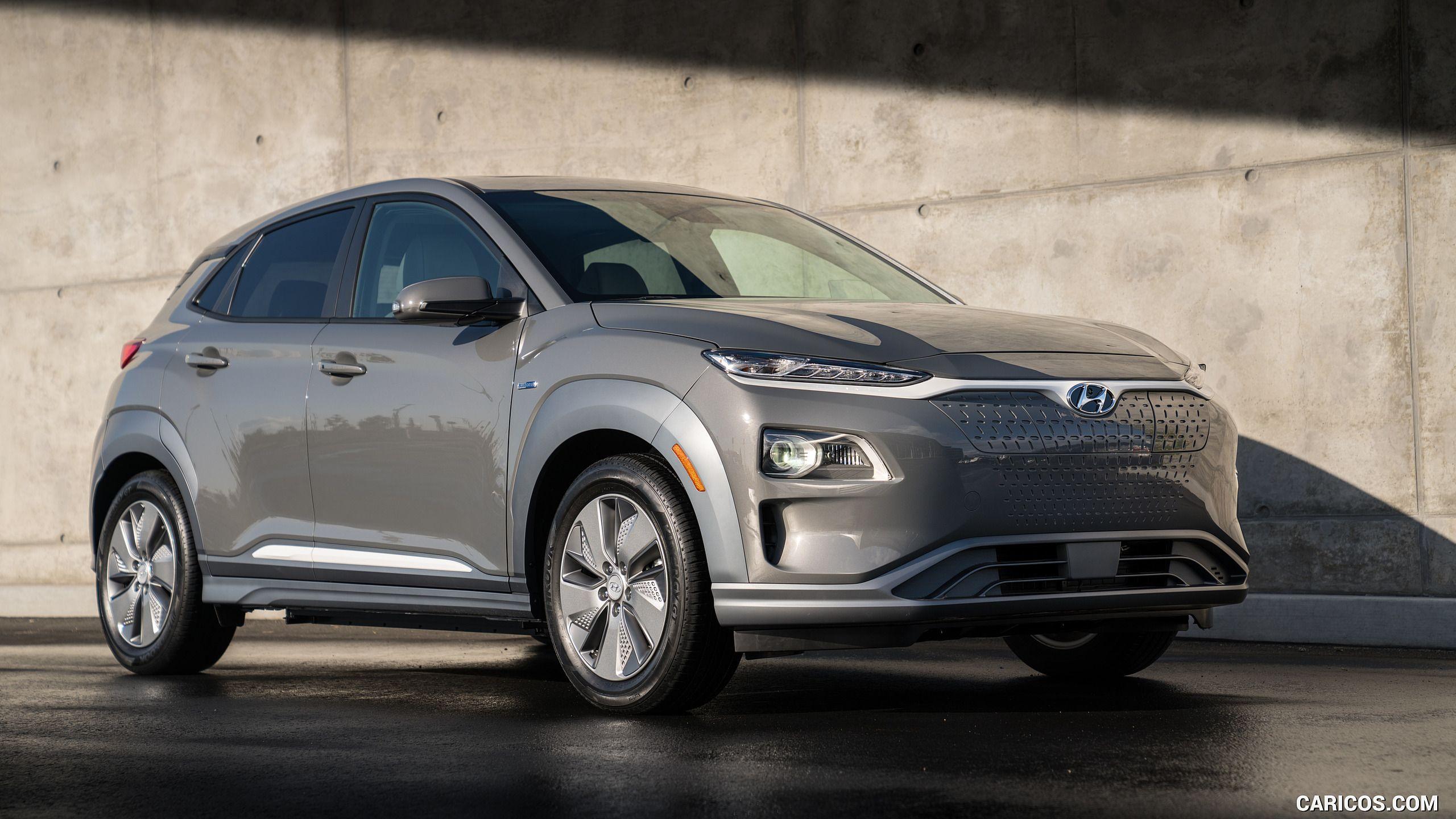 2560x1440 Hyundai Kona Electric Three Quarter. HD Wallpaper