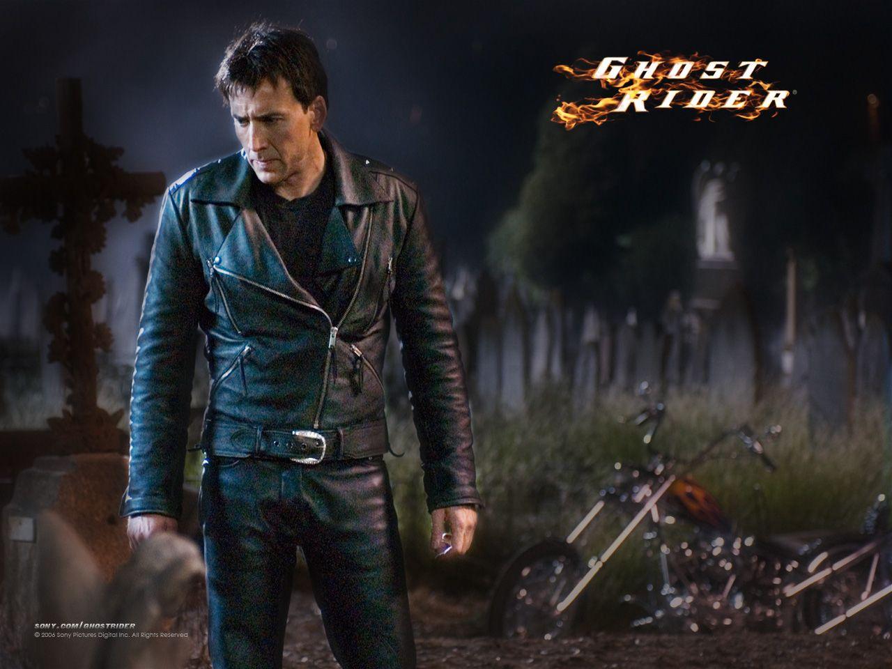 1280x960 Nicolas Cage Cage in Ghost Rider Wallpaper 2 1280x1024