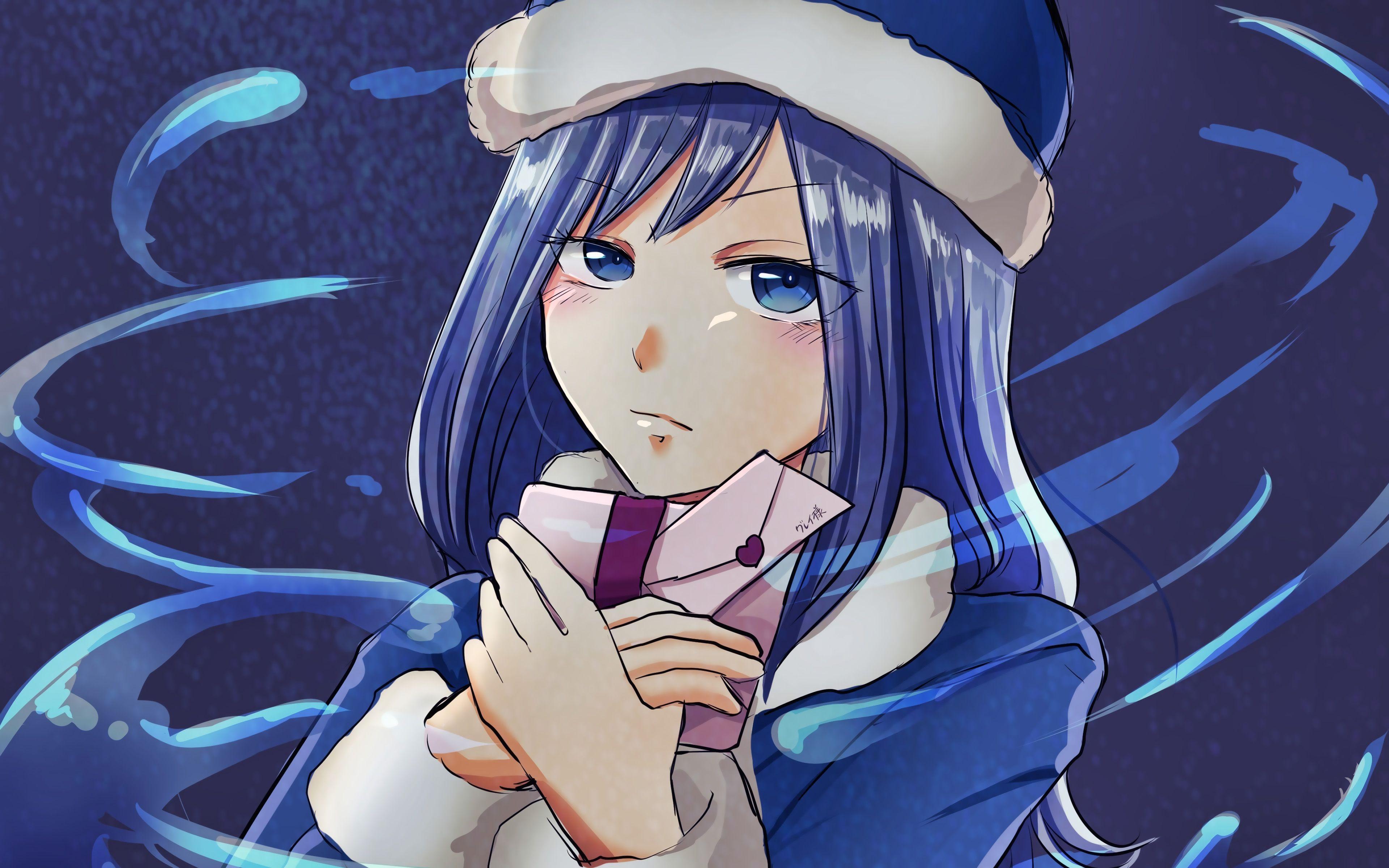 3840x2400 Juvia Lockser, Fairy Tail Characters, Manga, Jubia