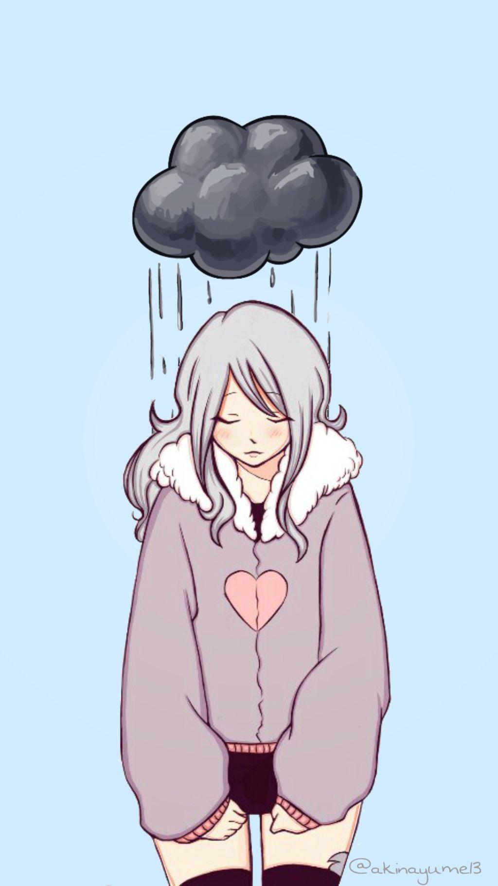 1024x1820 fairytail #juvialockser #juvia #sad #sadgirl #anime Fairy Tail Fanart Wallpaper & Background Download