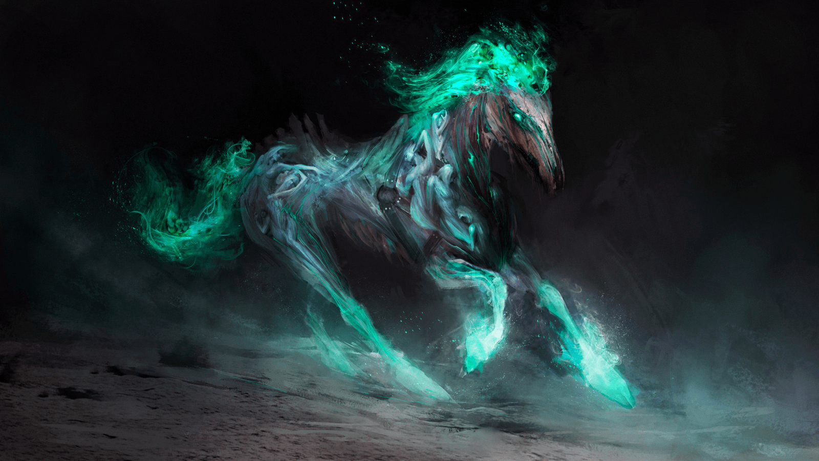 1600x900 Cool Horse Wallpaper Fantasy Art Wallpaper
