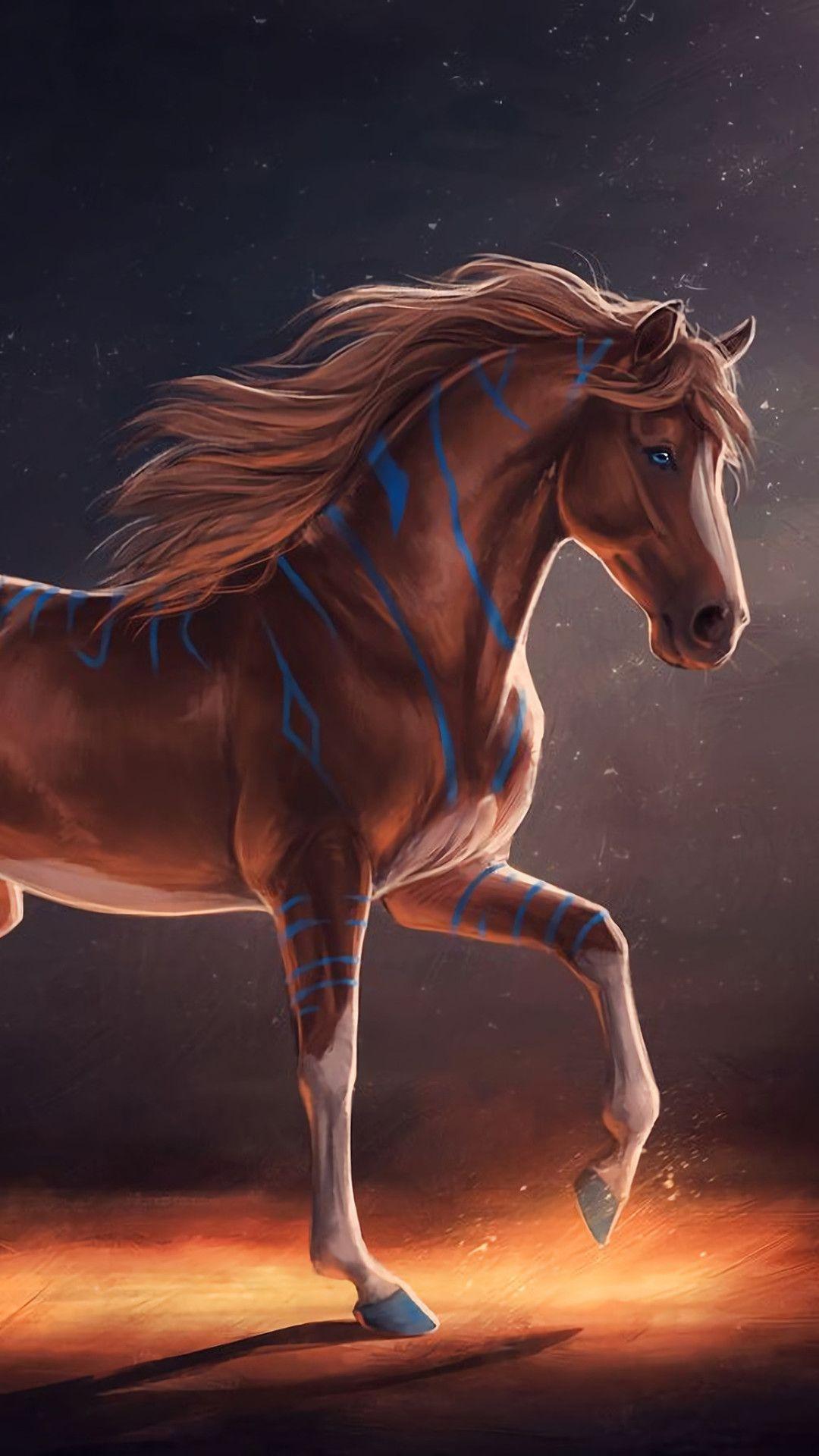 1080x1920 Fantasy Horse Phone Wallpaper > Flip Wallpaper > Download Free