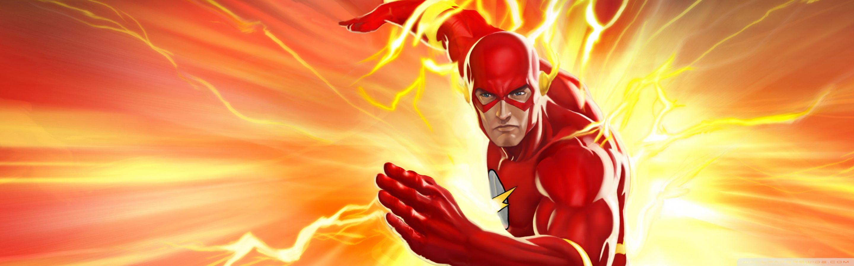 2880x900 Lightning Strikes DC Universe Online ❤ 4K HD Desktop
