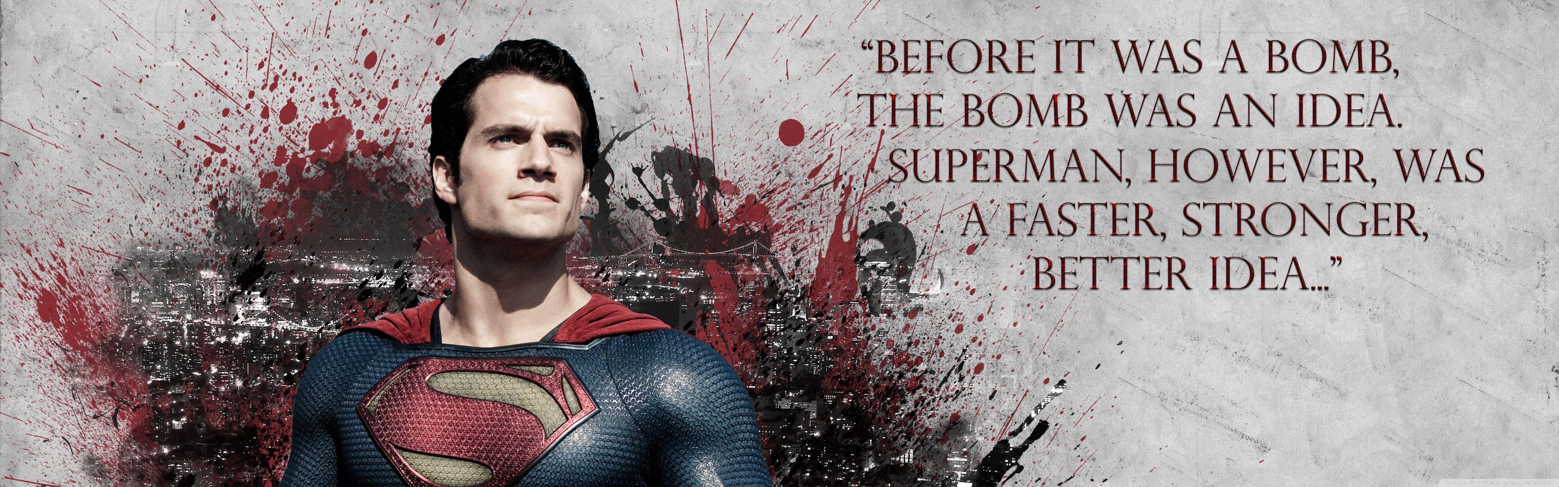 5120x1600 Superman ❤ 4K HD Desktop Wallpaper for 4K Ultra HD TV • Wide