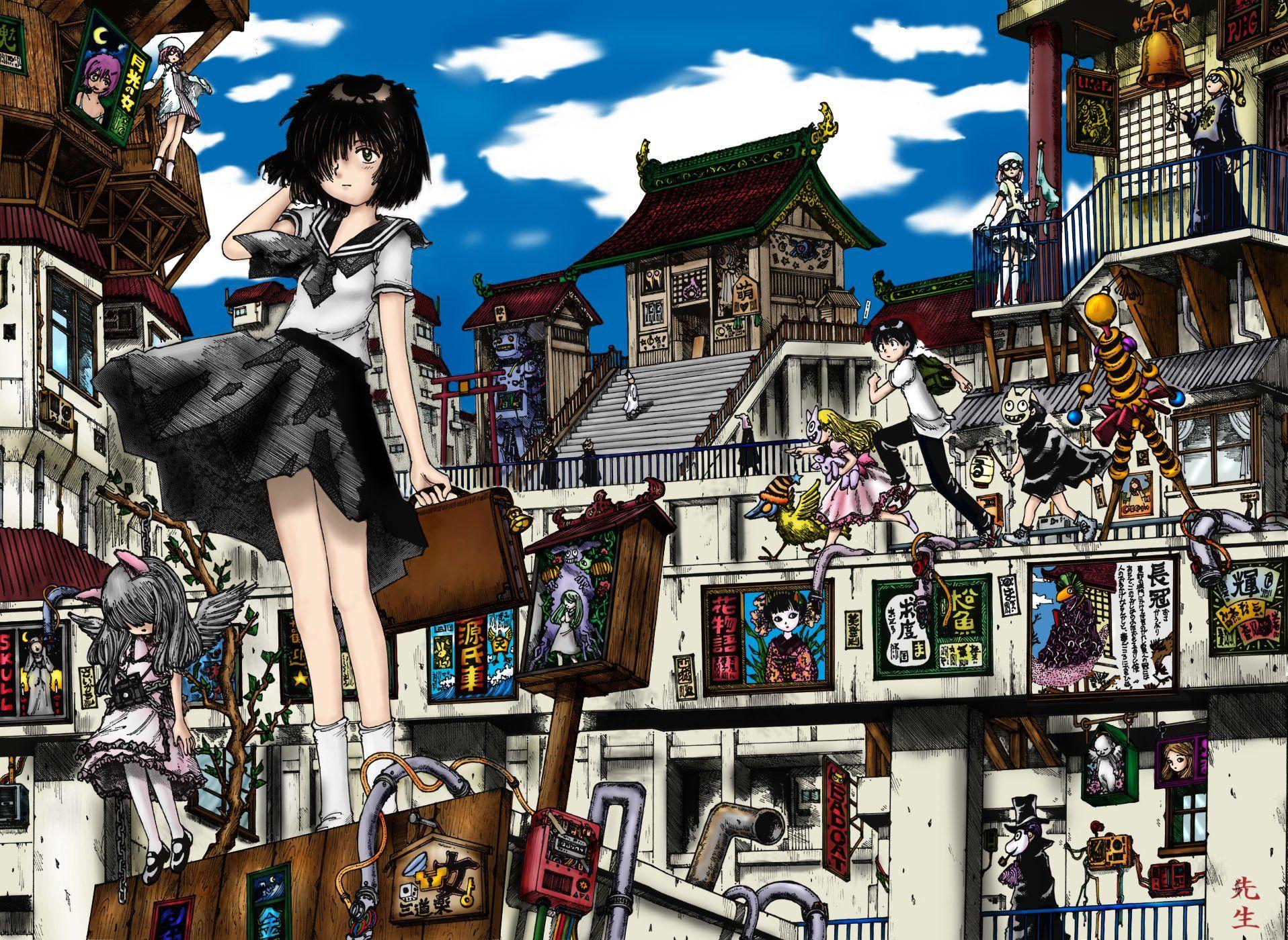1916x1400 Mysterious Girlfriend X HD Wallpaper and Background Image