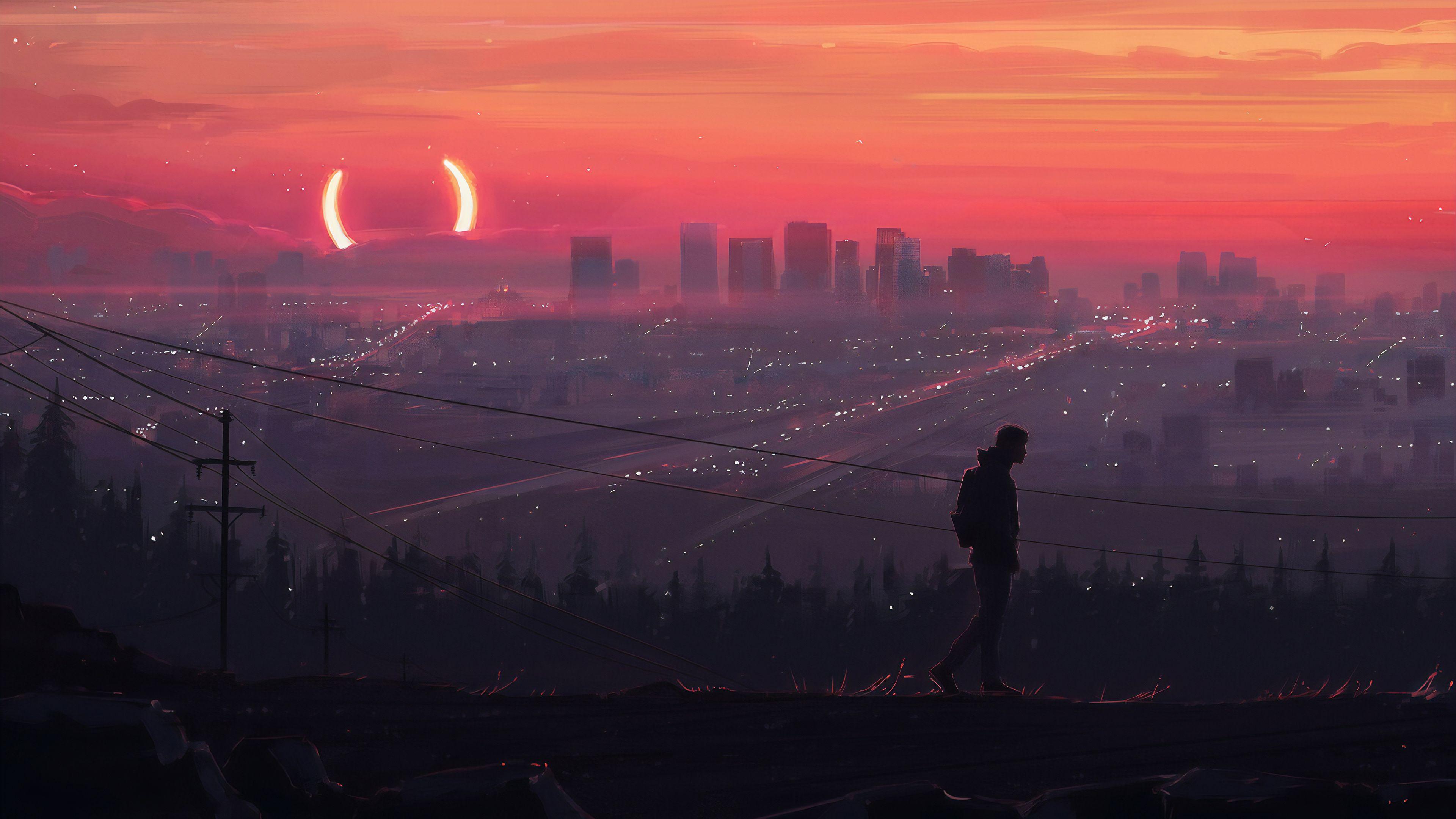 3840x2160 Wallpaper 4k All Alone 4k Wallpaper, Alone Wallpaper, Artist