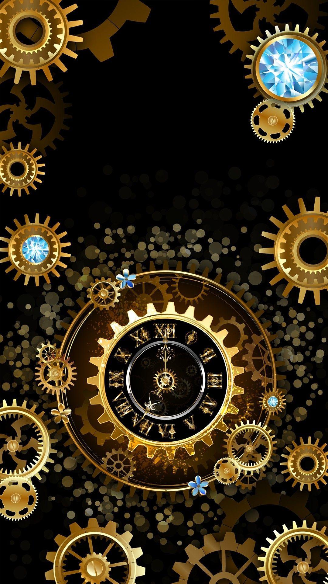 Steampunk Clock Wallpapers Top Free Steampunk Clock Backgrounds Wallpaperaccess