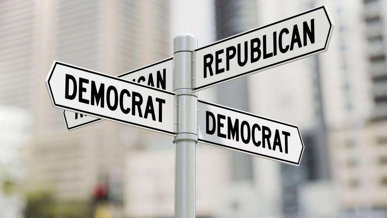 1244x700 Democrat Republican Sign Politics wallpaperx1080