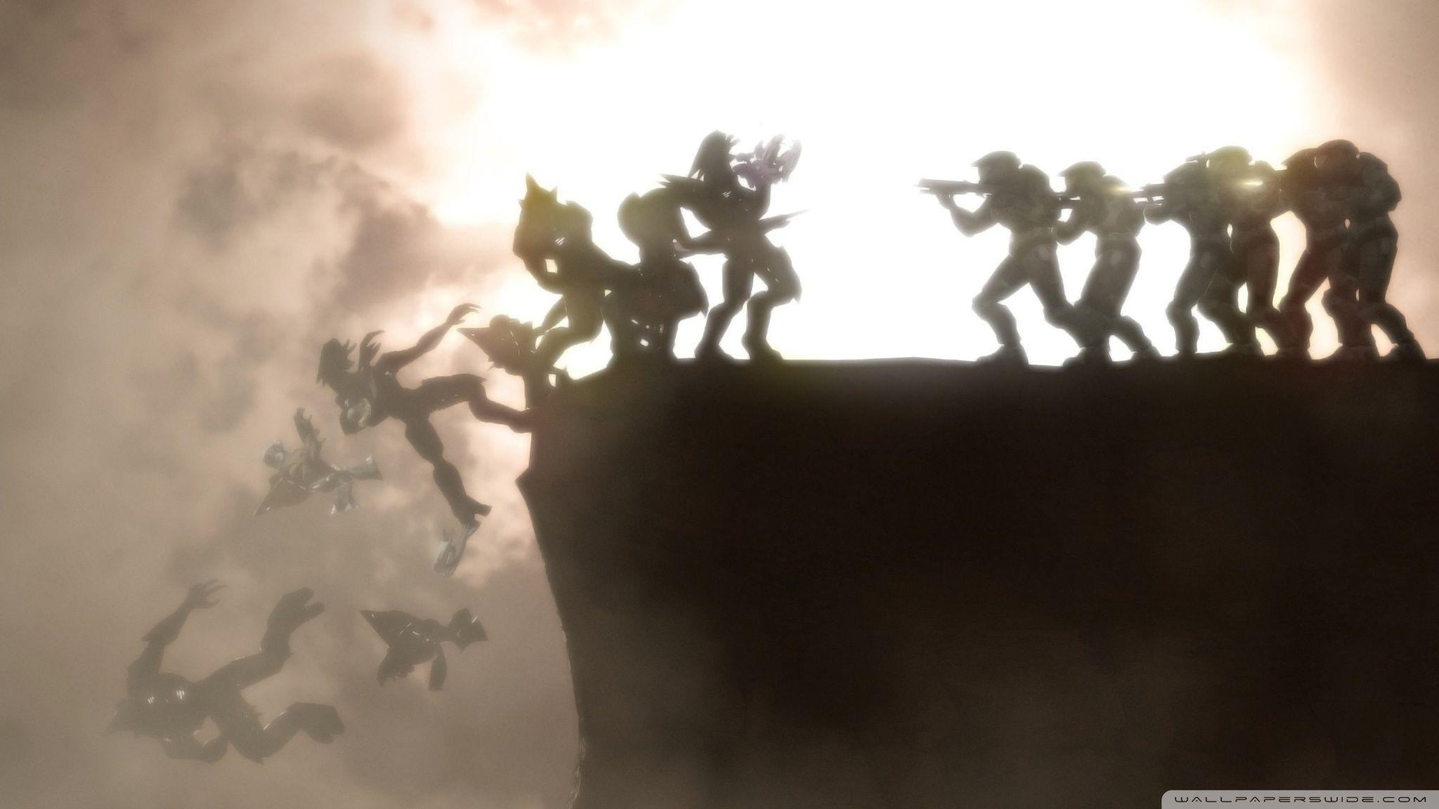2048x1152 Halo 300 Parody Ultra HD Desktop Background Wallpaper for 4K UHD