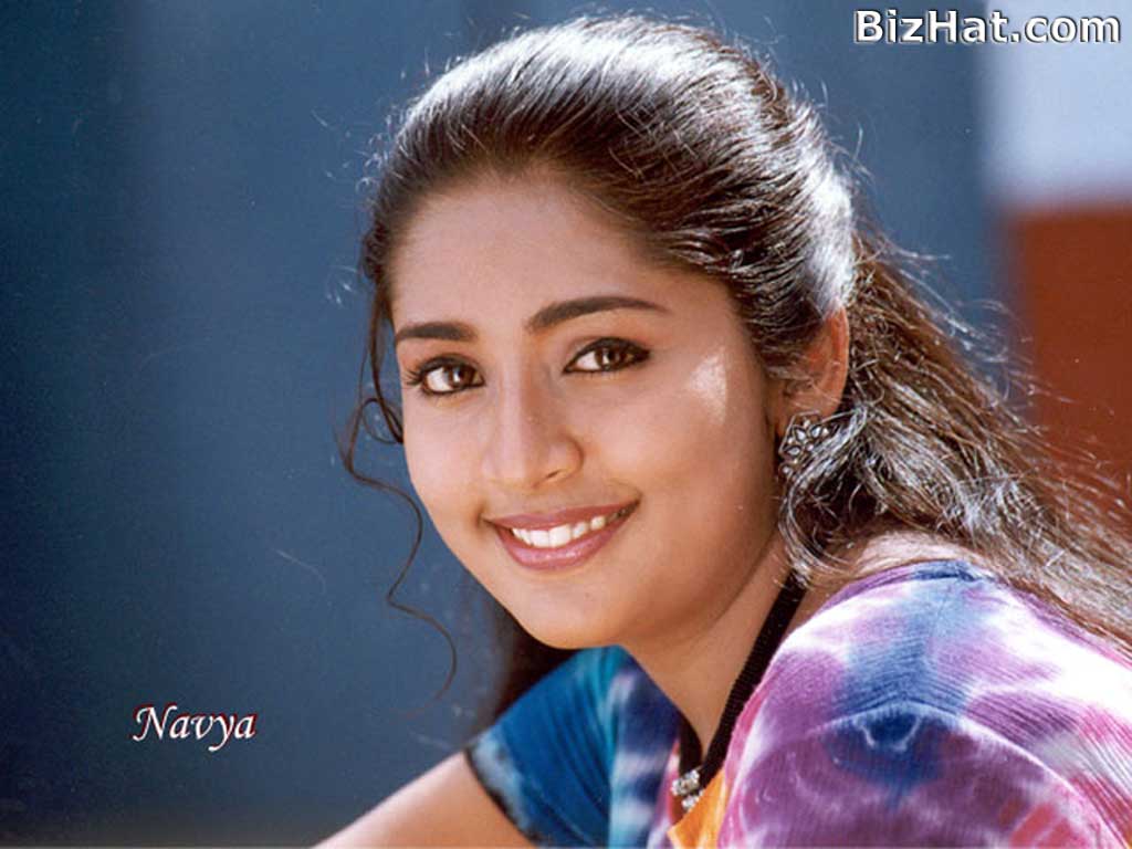 1024x768 BizHat.com of Malayalam Film Actress Navya Nair