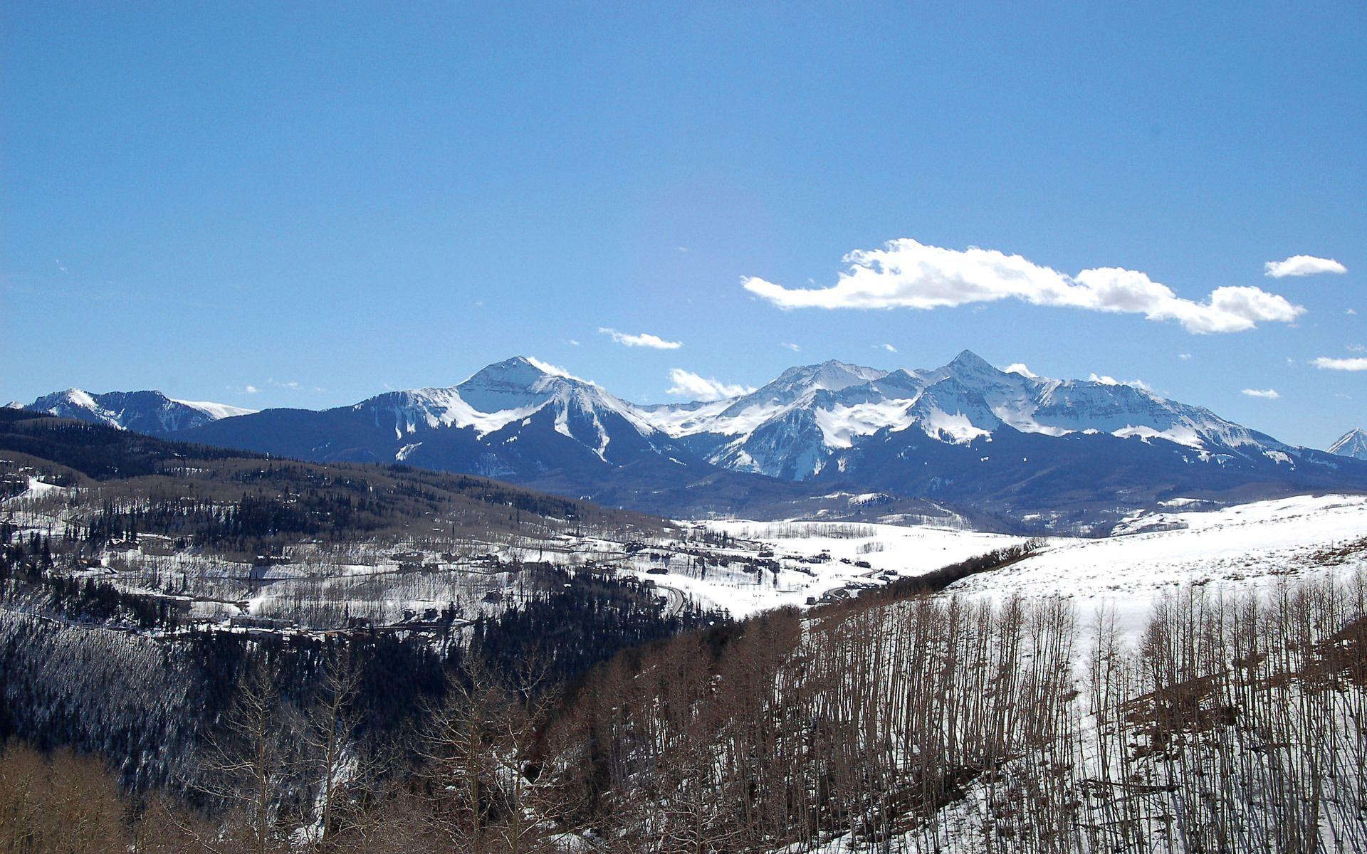 1920x1200 Colorado, snowy, telluride, mountains, wallpaper, nature