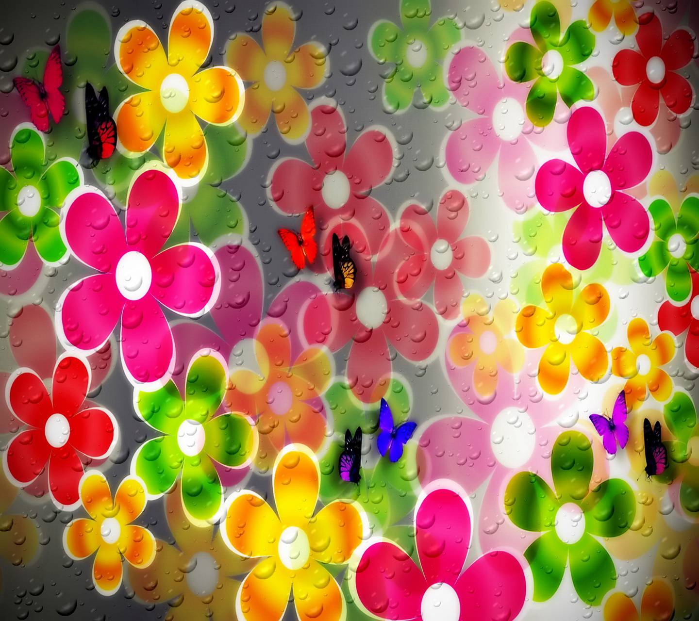 1440x1280 Summer Collage wallpaper