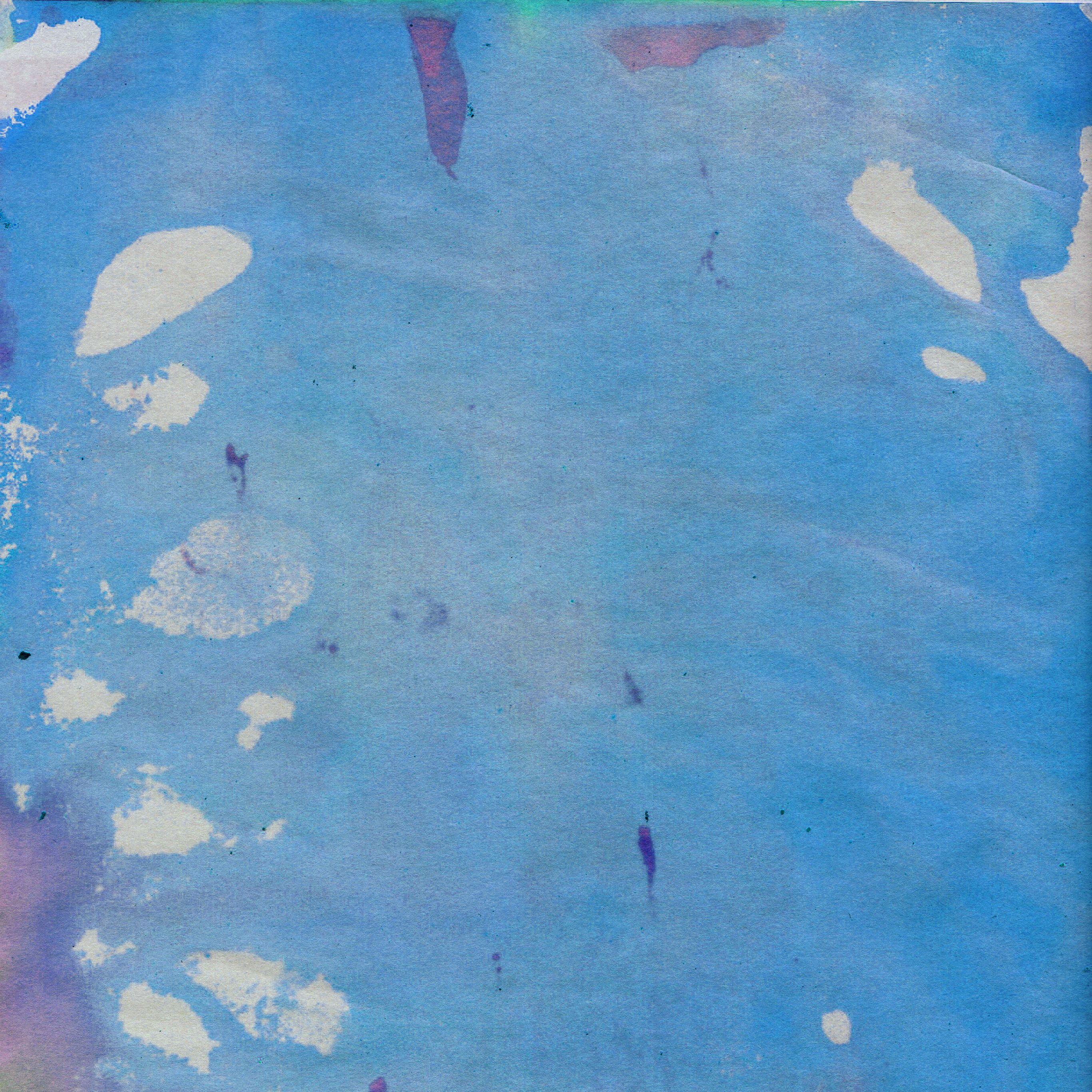 2732x2732 Watercolor Texture Blue Pattern