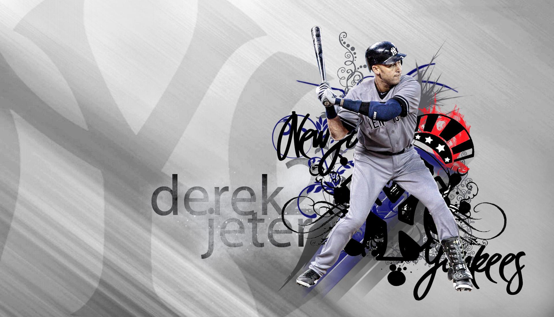 1920x1100 Download 1920x1100 Derek Jeter New York Yankees Wallpaper