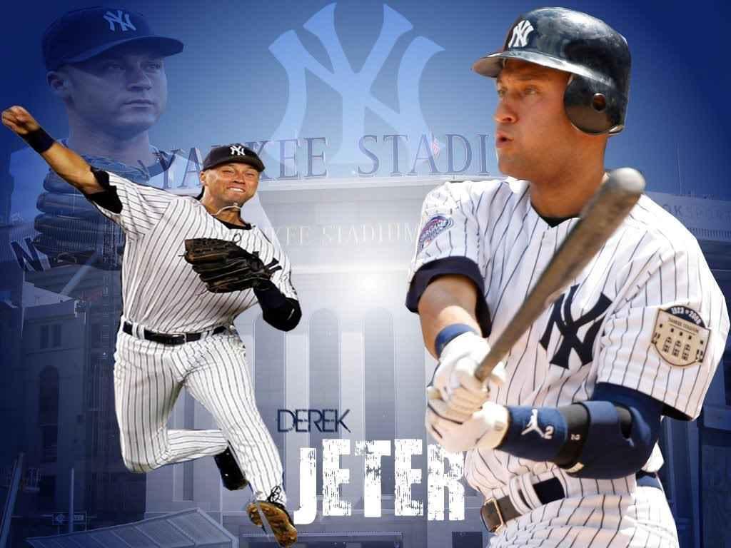 1024x768 Derek Jeter Yankees Derek Jeter Wallpaper