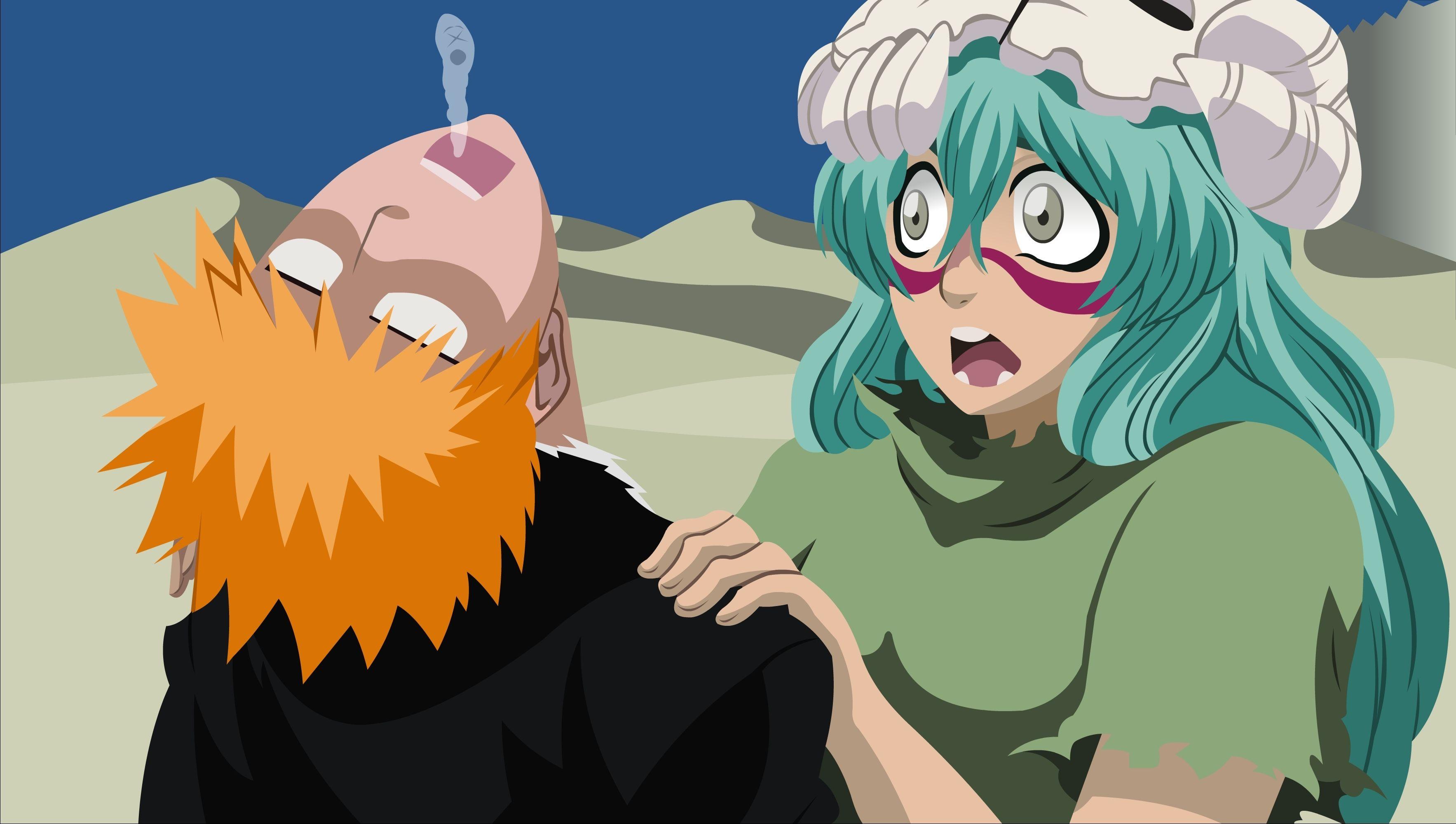 3533x2000 Download 3533x2000 Bleach kurosaki ichigo vector espada nelliel tu