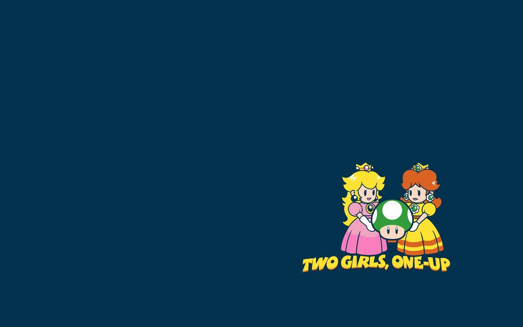 1680x1050 Mario Princess Peach One Up Princess Daisy Wallpaperx1050