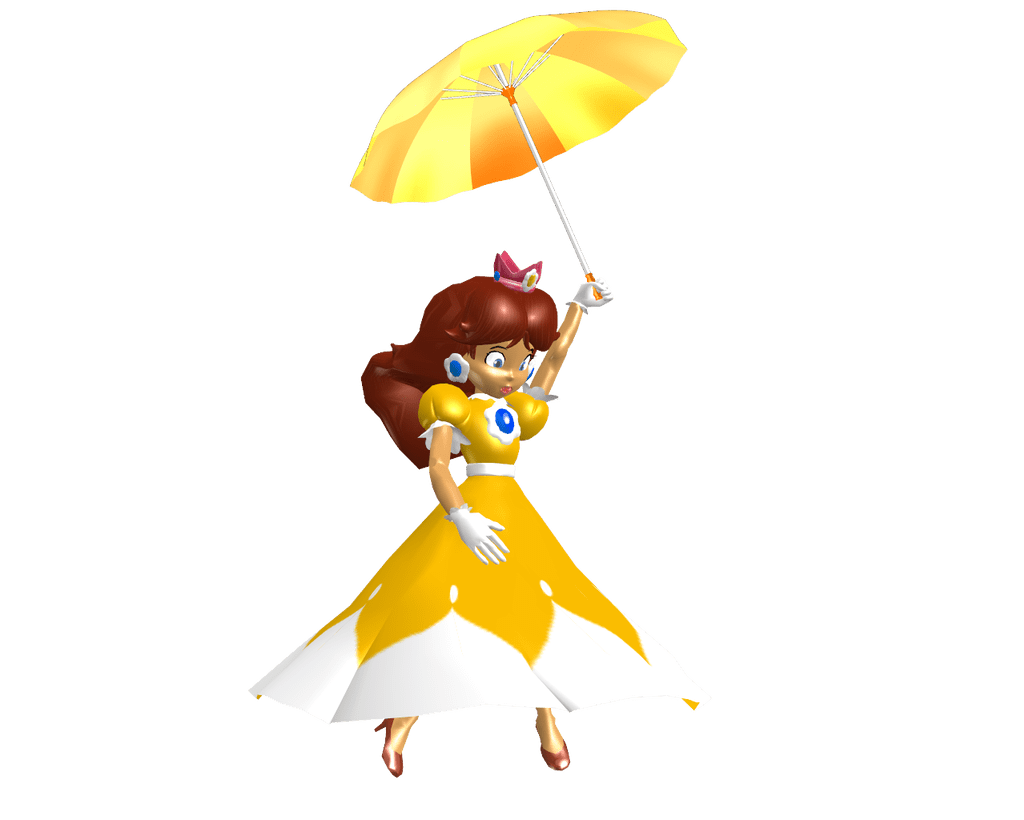 1024x820 Daisy playing Parasol Plummet remake by PrinceCheap. Princess
