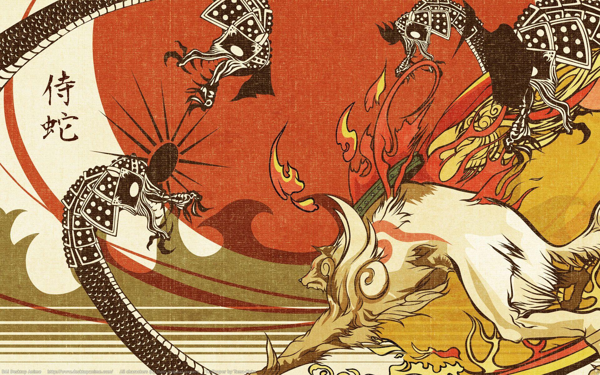 1920x1200 Minamoto No Okami Amaterasu. Sonic FC Southern Island