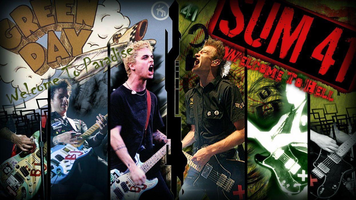 1245x700 Green Day punk Billie Joe Armstrong Pop Punk sum 41 punk rock