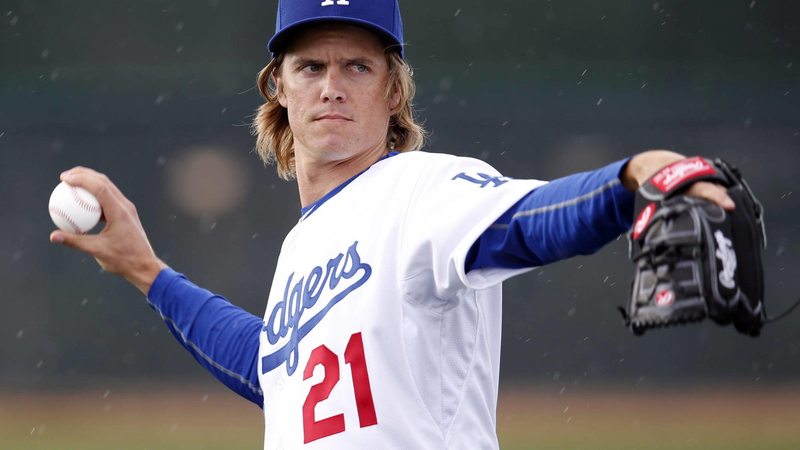 2560x1440 zack greinke, baseball player, los angeles dodgers 1440P