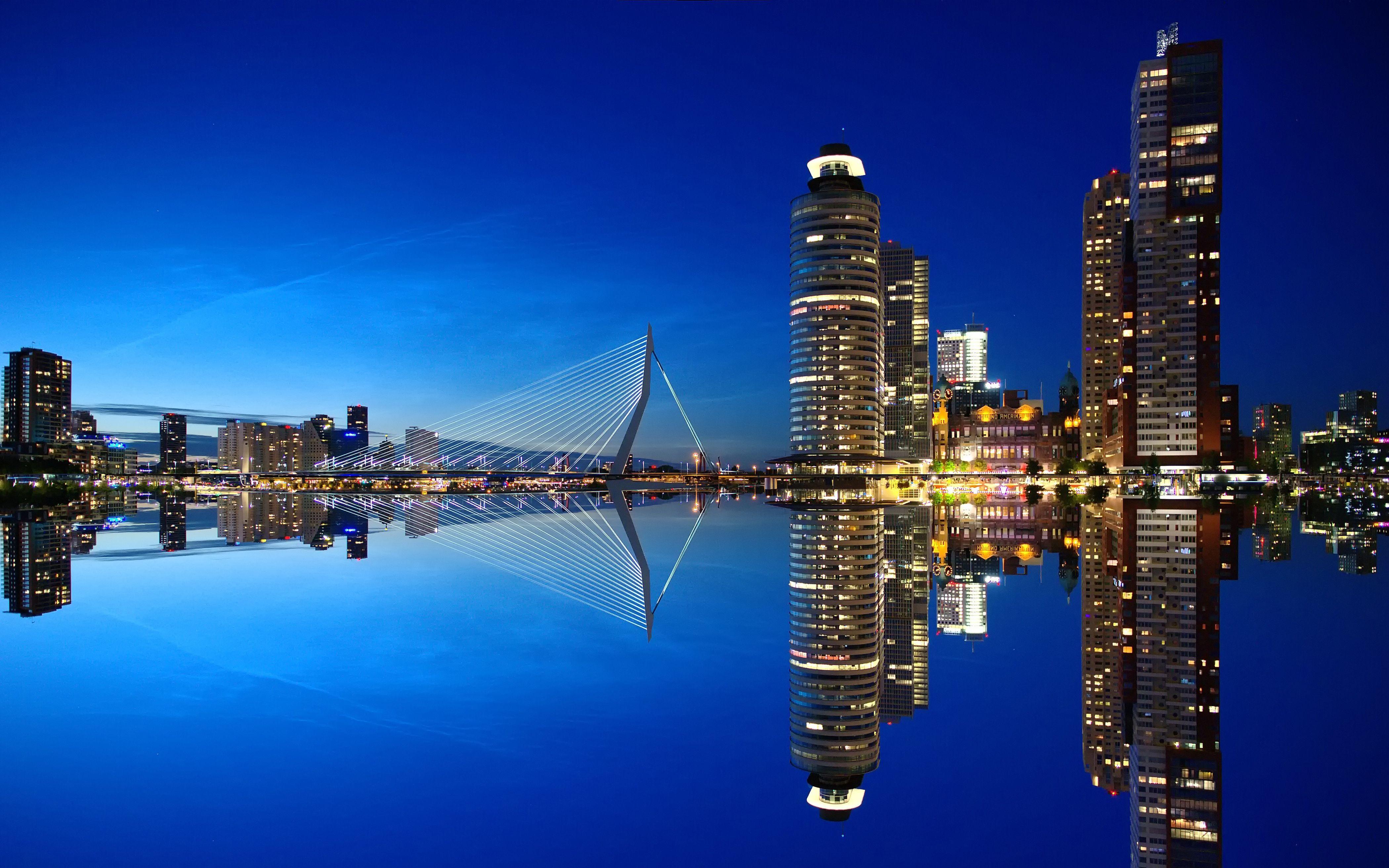 4200x2625 Wallpaper 4k Rotterdam Netherlands 4K Netherlands, Rotterdam