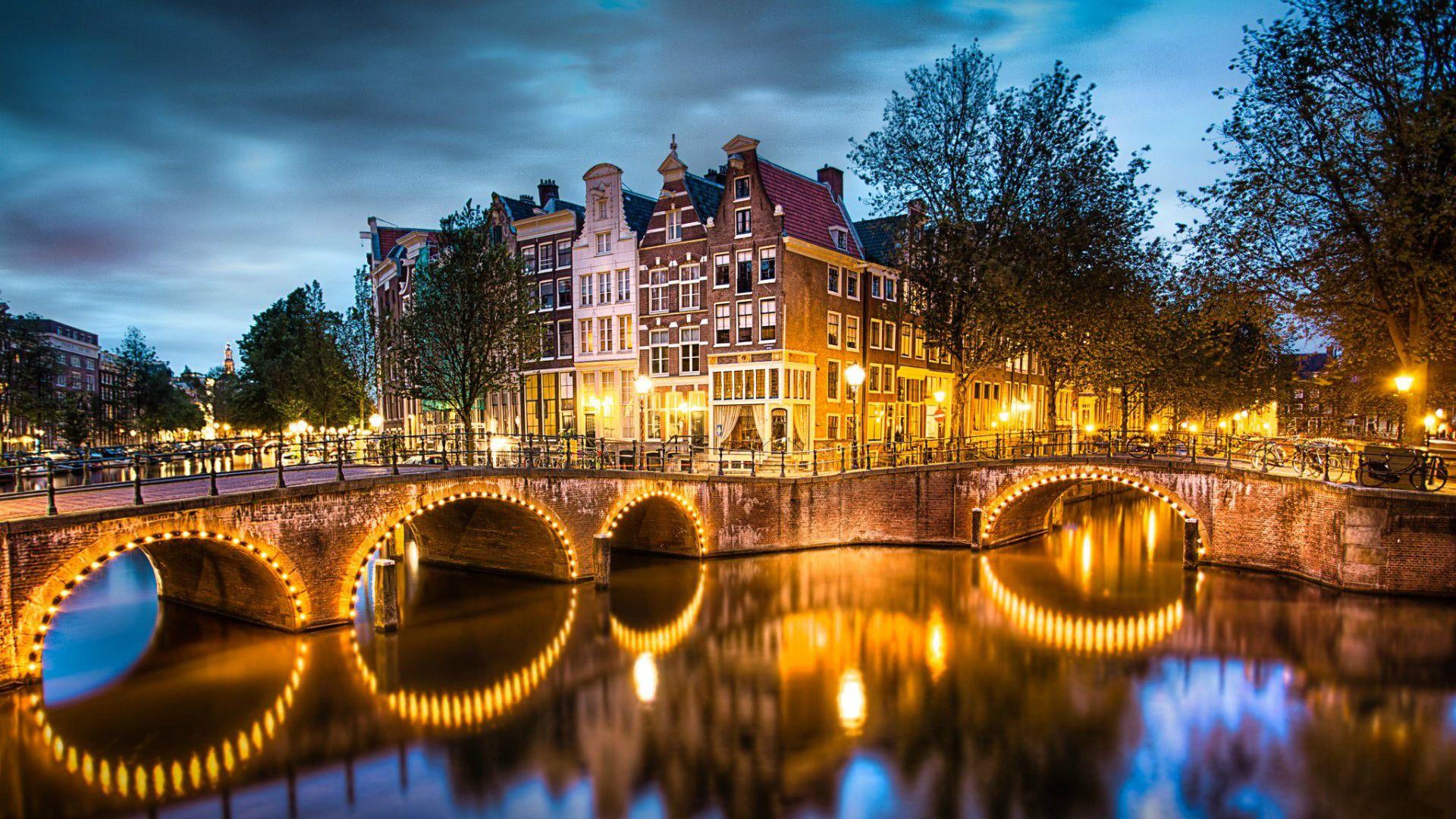 1920x1080 Free download Amsterdam Wallpaper HD [1920x1080] for your Desktop