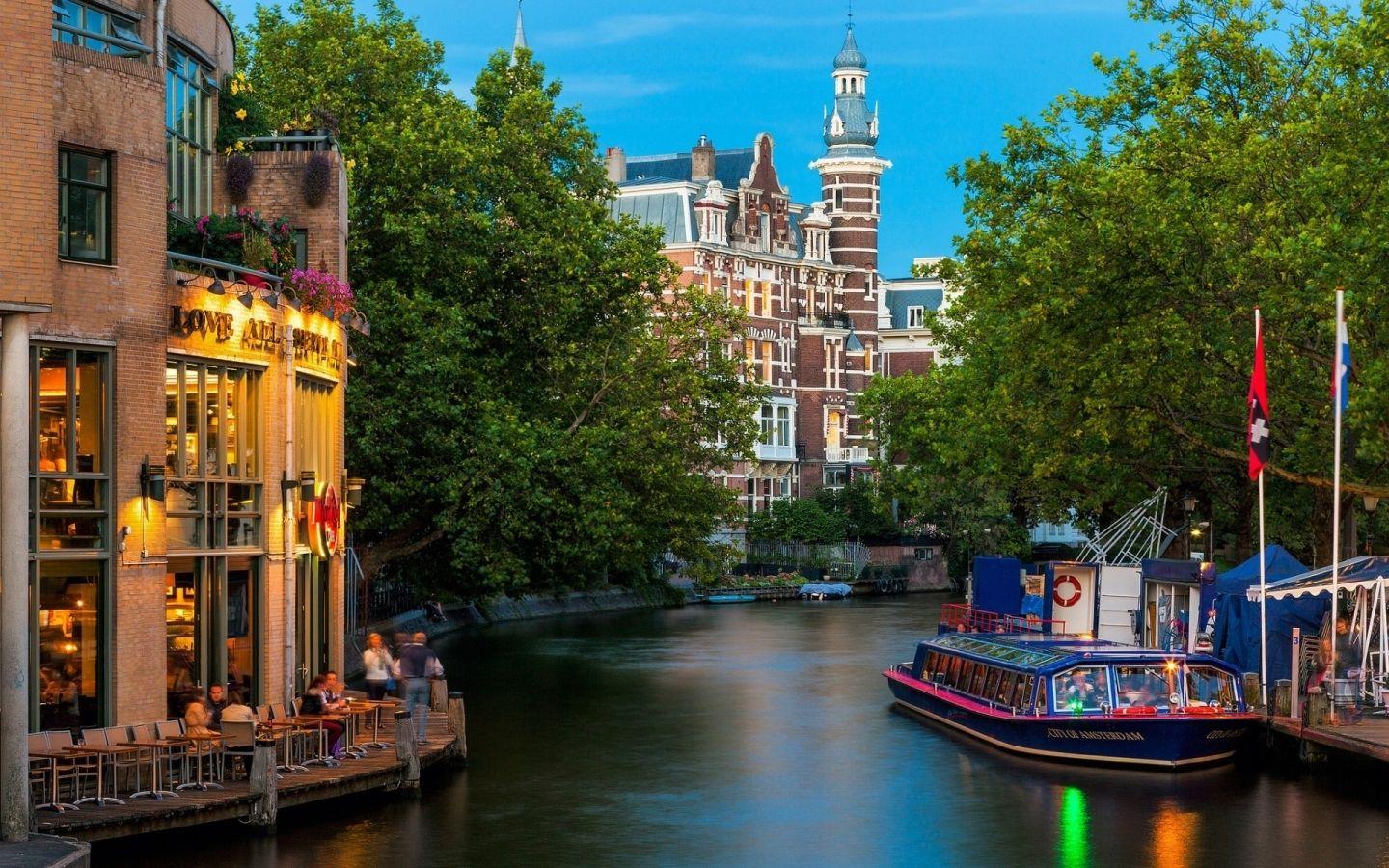 1440x900 Amsterdam City Mac Wallpaper Download