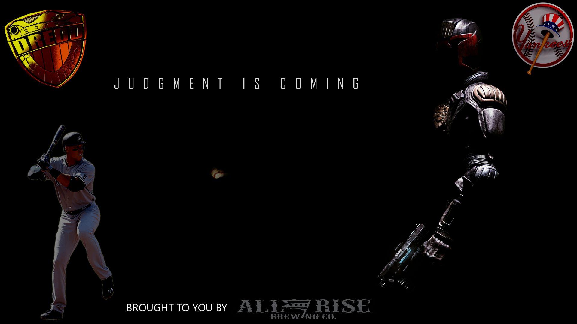 1920x1080 Aaron Judge Dredd Wallpaper