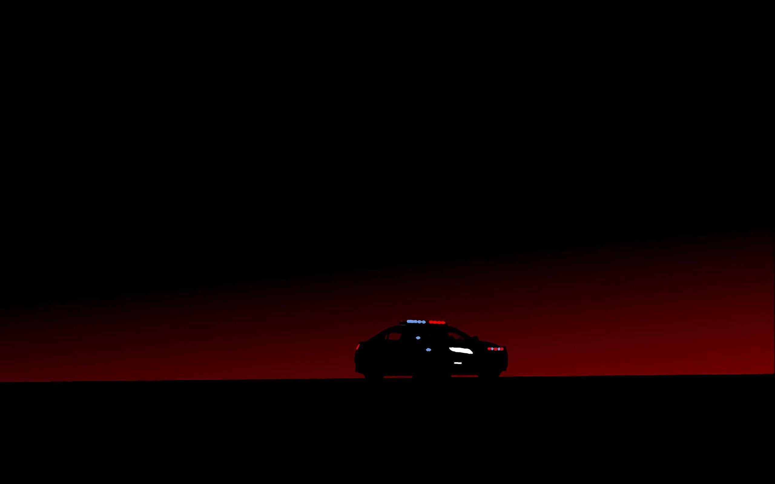 2560x1600 Download wallpaper 2560x1600 car, art, outlines, minimalism, night