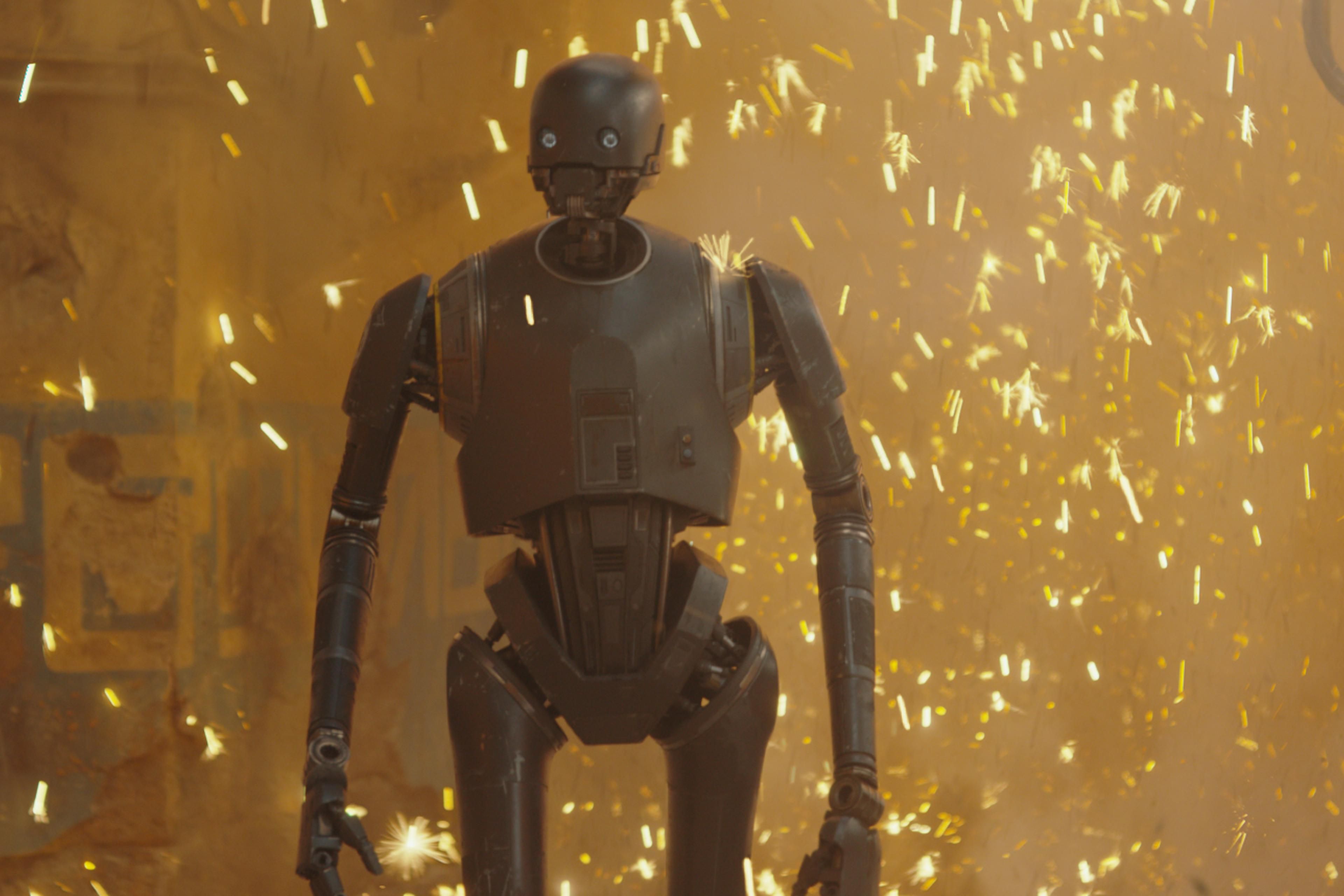 3840x2560 Rogue One: K 2SO Droid Taking Star Wars World By Storm